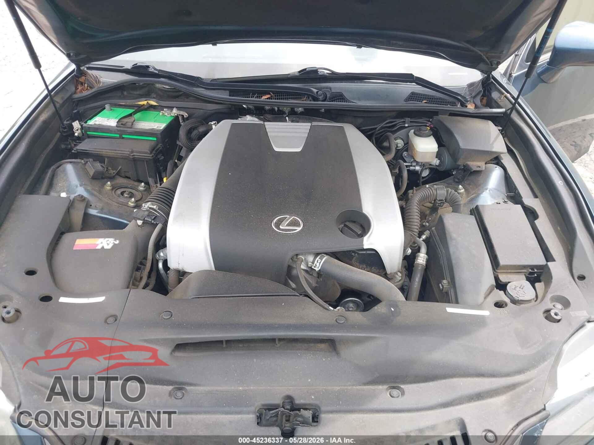 LEXUS GS 2013 - JTHBE1BL4D5026552