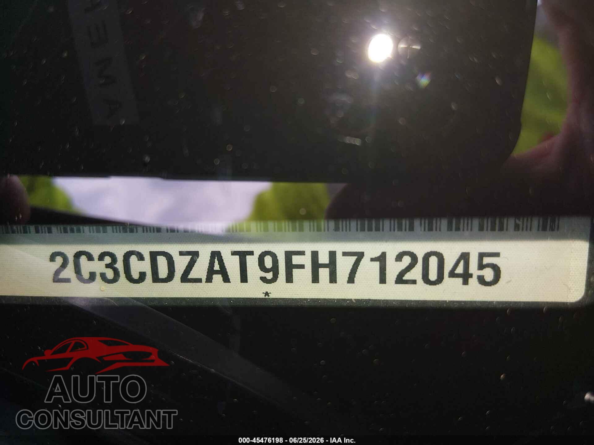 DODGE CHALLENGER 2015 - 2C3CDZAT9FH712045