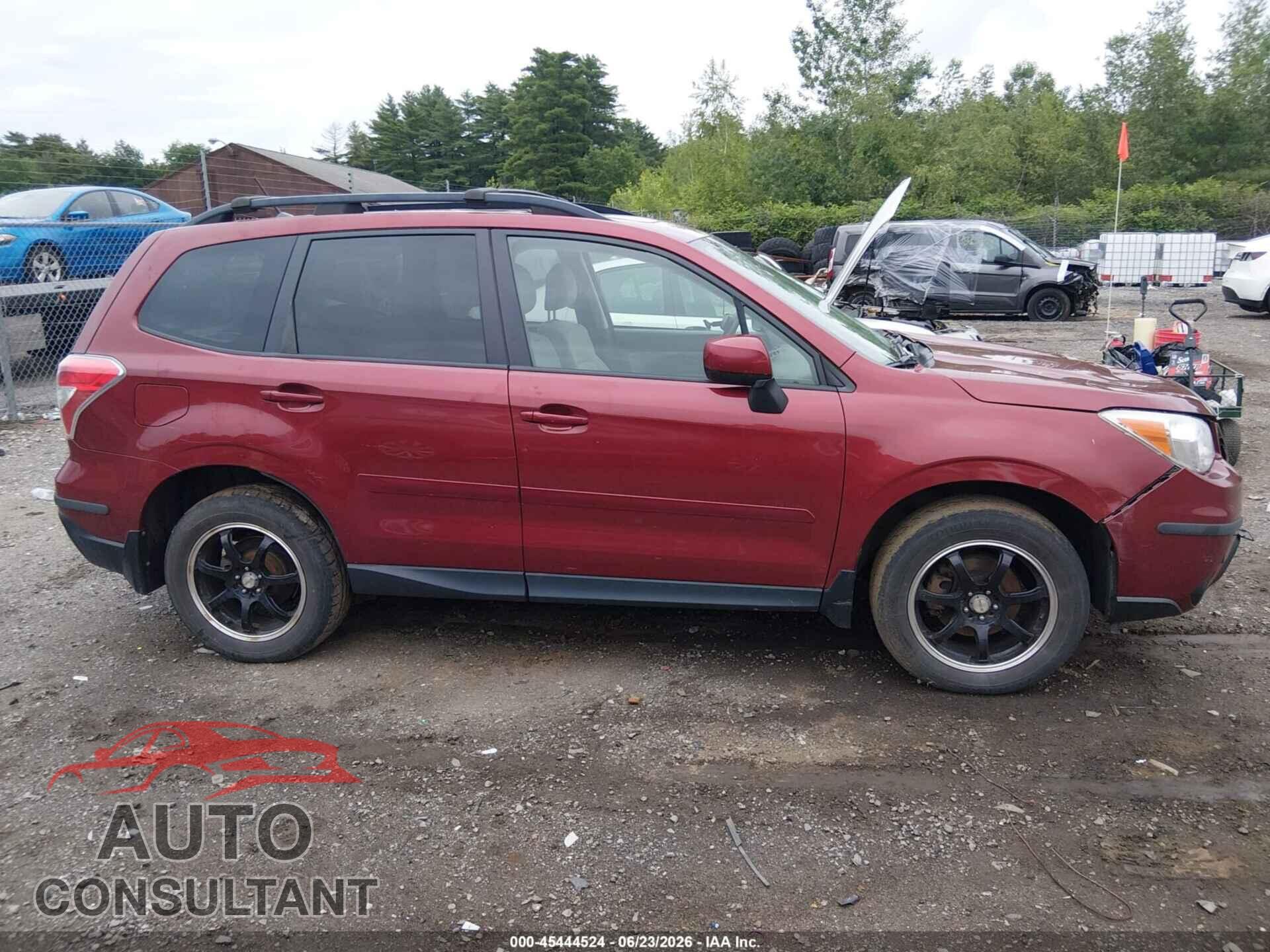 SUBARU FORESTER 2015 - JF2SJAFC7FH459485