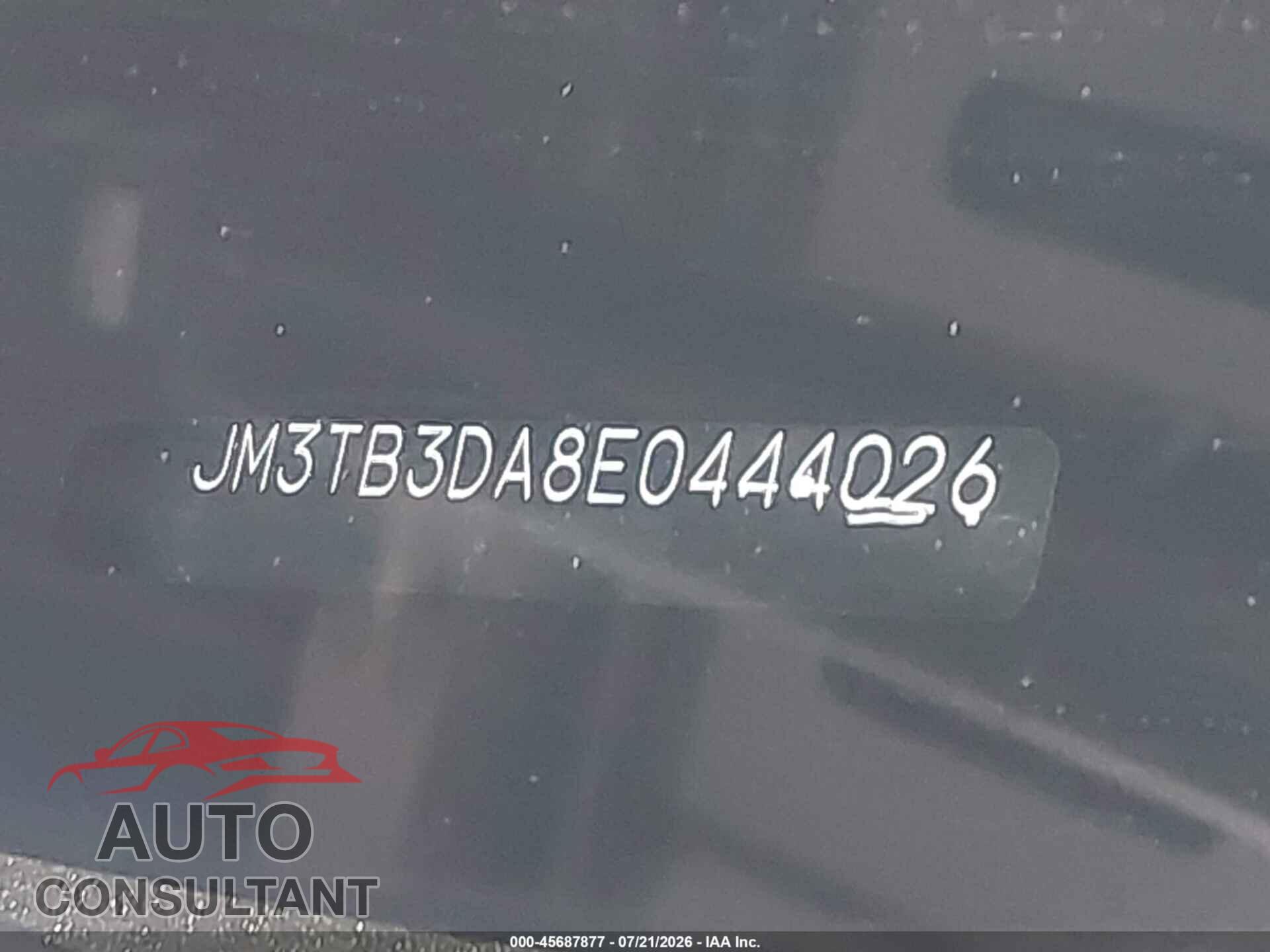 MAZDA CX-9 2014 - JM3TB3DA8E0444026