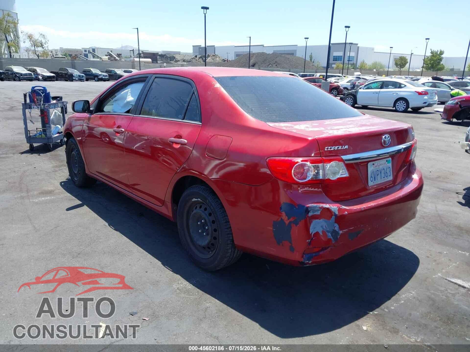 TOYOTA COROLLA 2012 - 2T1BU4EEXCC827510