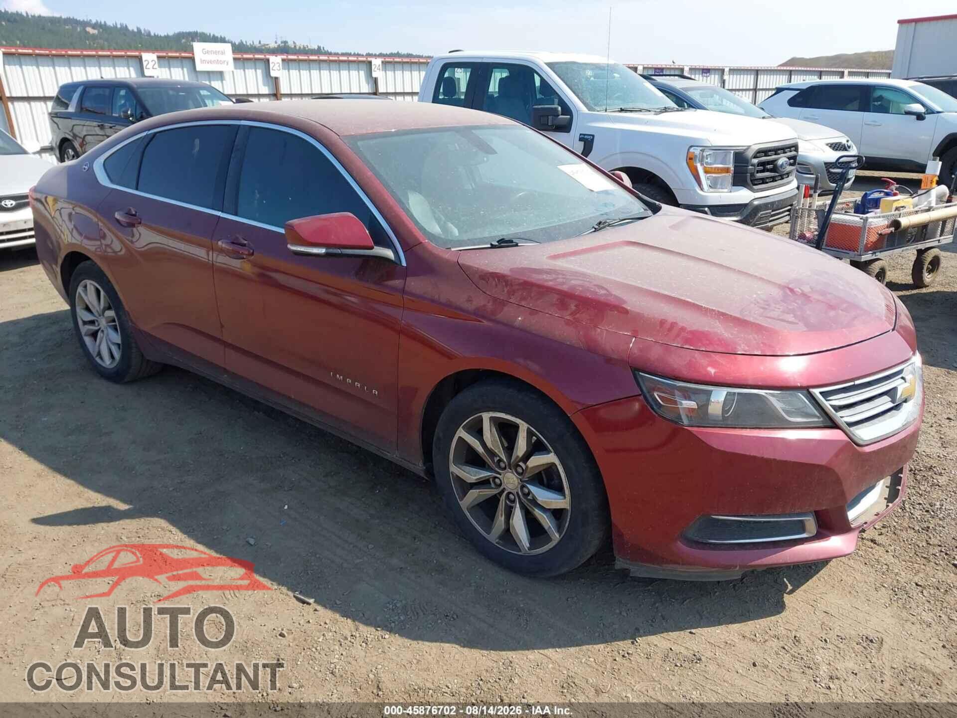CHEVROLET IMPALA 2016 - 2G1115S37G9123745