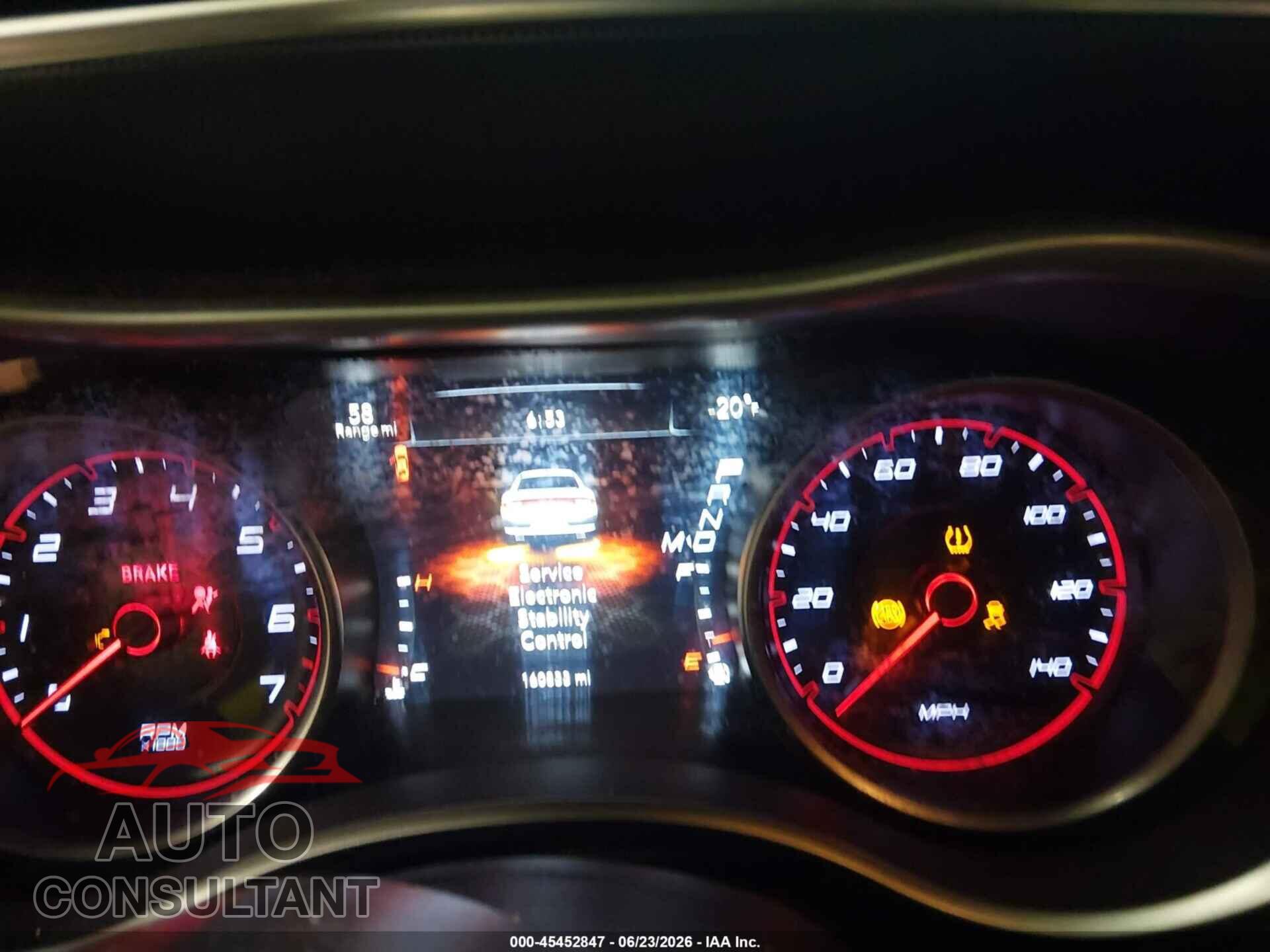 DODGE CHARGER 2017 - 2C3CDXHG6HH563299