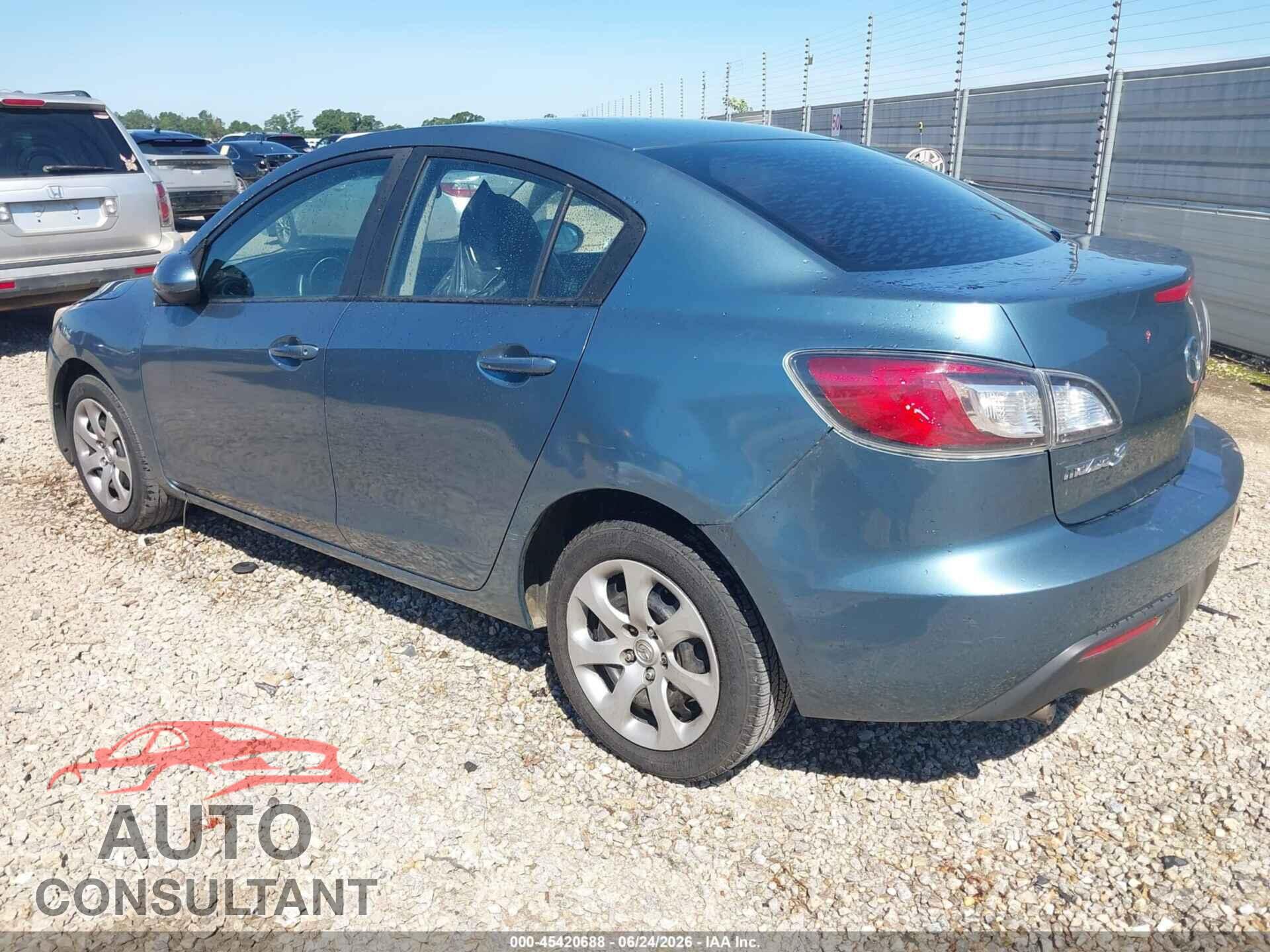 MAZDA MAZDA3 2010 - JM1BL1SF8A1266644