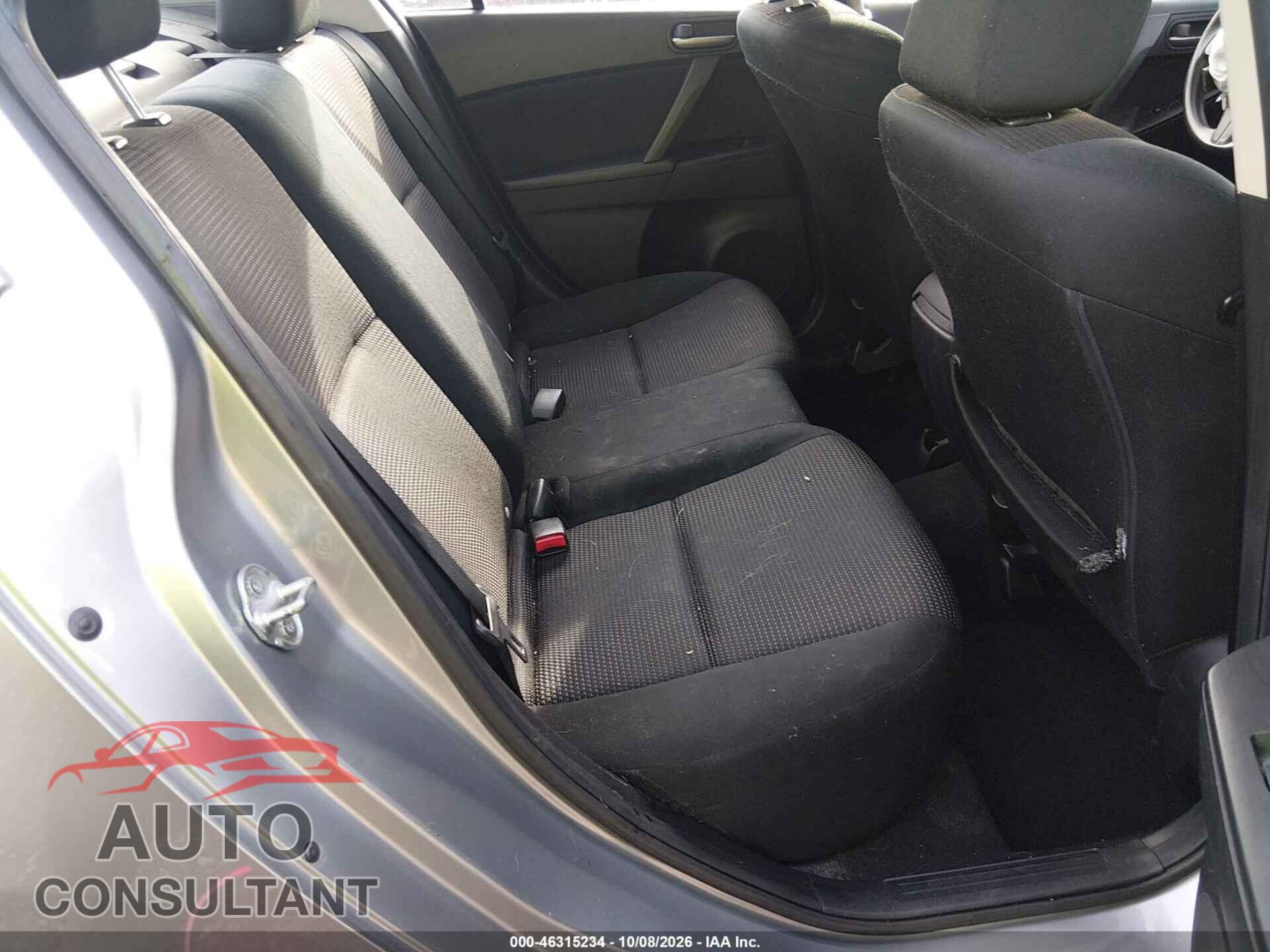 MAZDA MAZDA3 2013 - JM1BL1U72D1851908