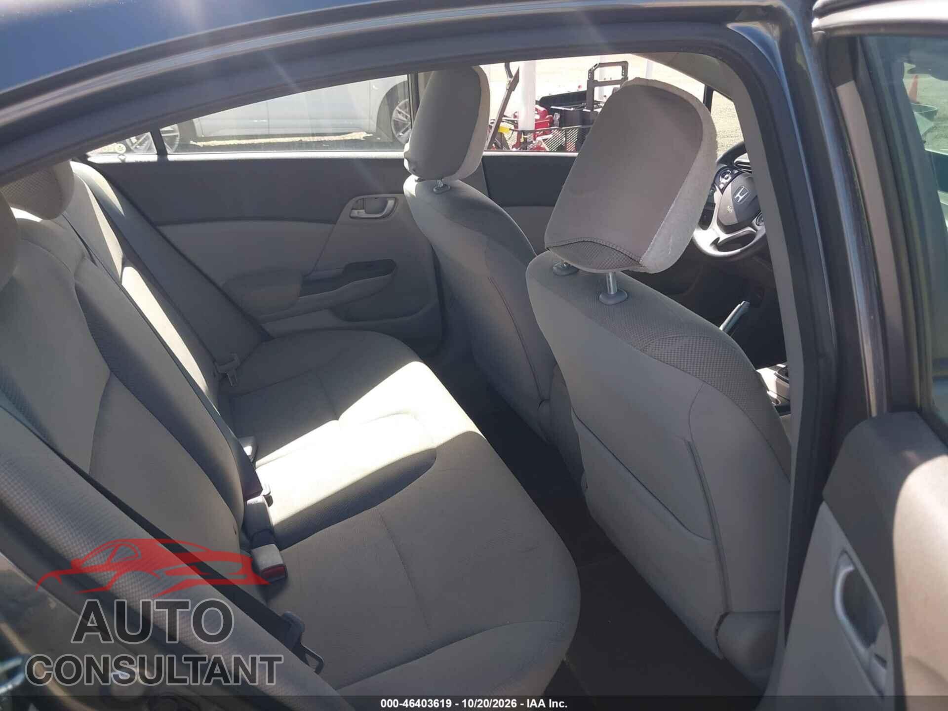 HONDA CIVIC 2012 - 19XFB2F56CE035480