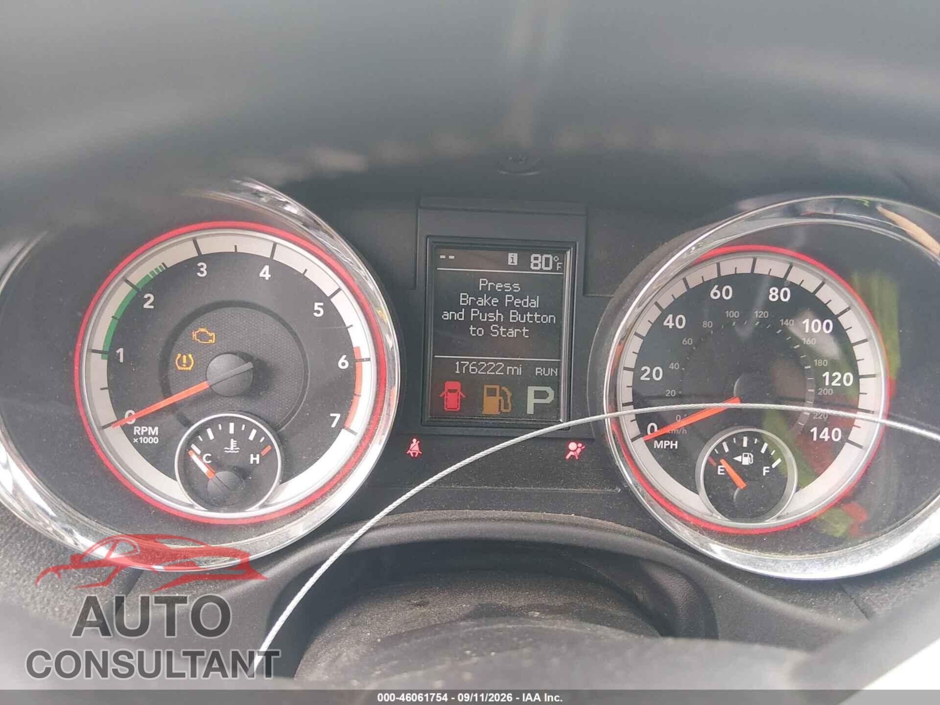 DODGE DURANGO 2013 - 1C4SDHCT1DC561698