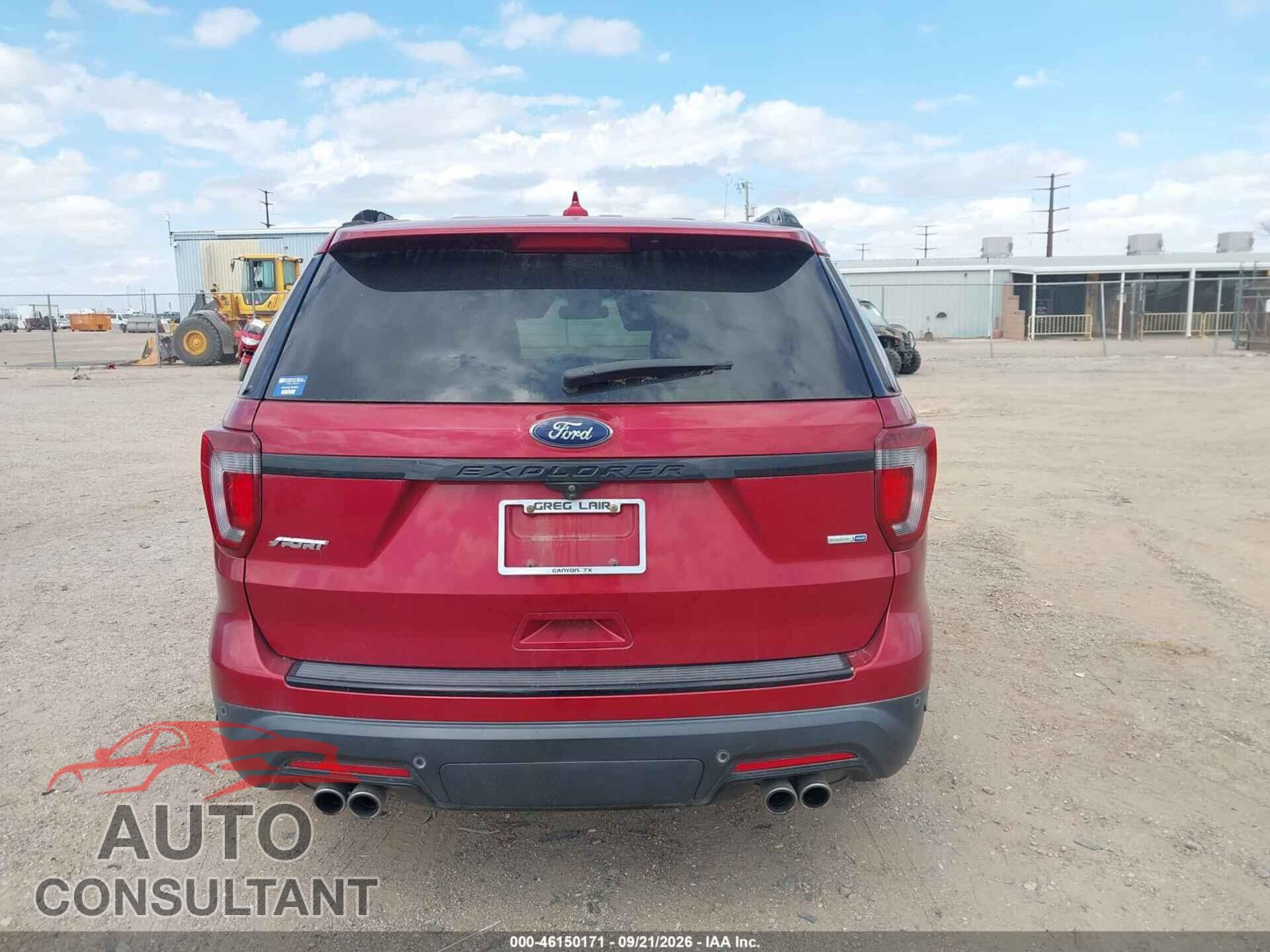 FORD EXPLORER 2018 - 1FM5K8GT0JGB42724
