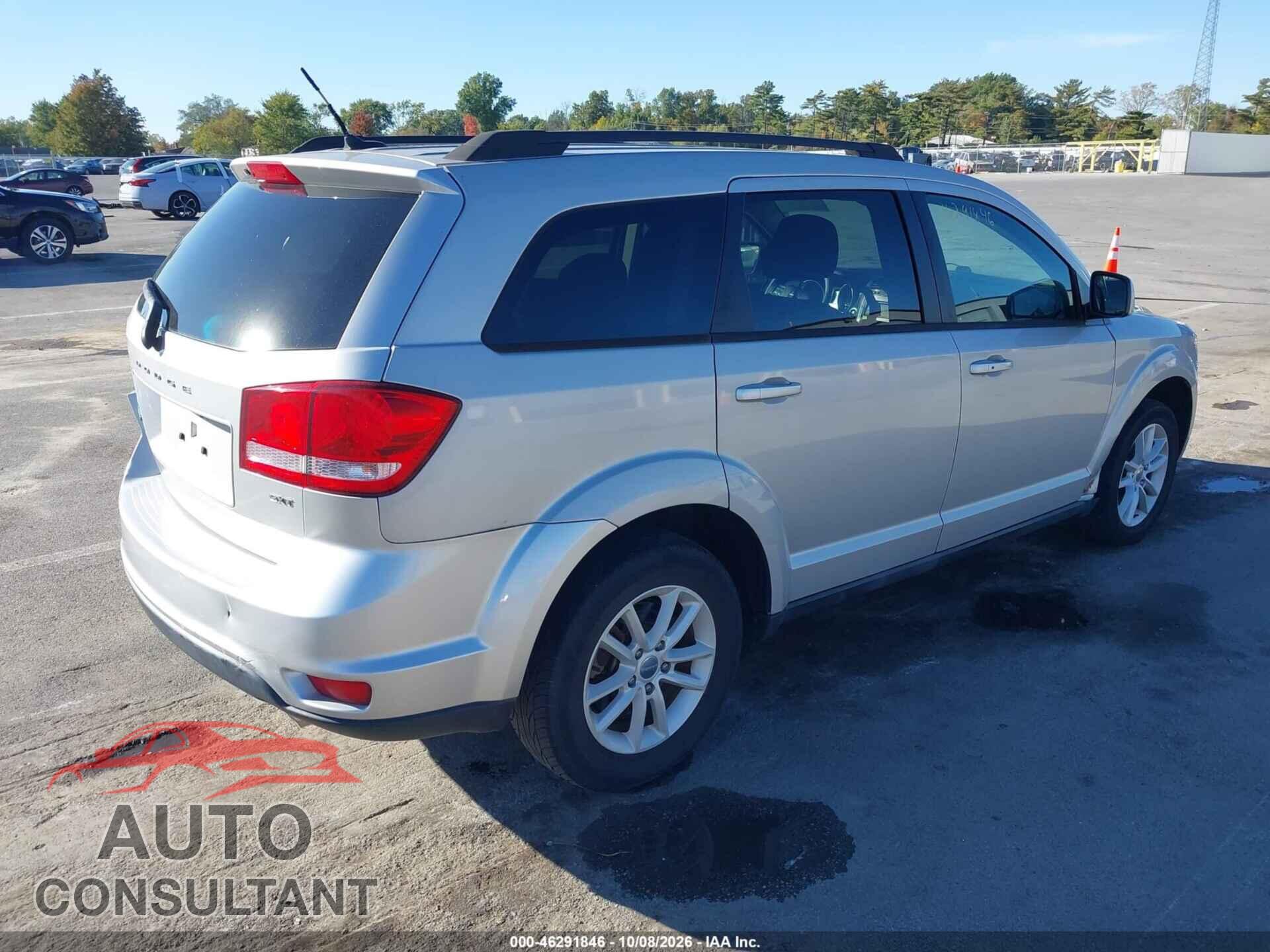 DODGE JOURNEY 2013 - 3C4PDCBG6DT564534