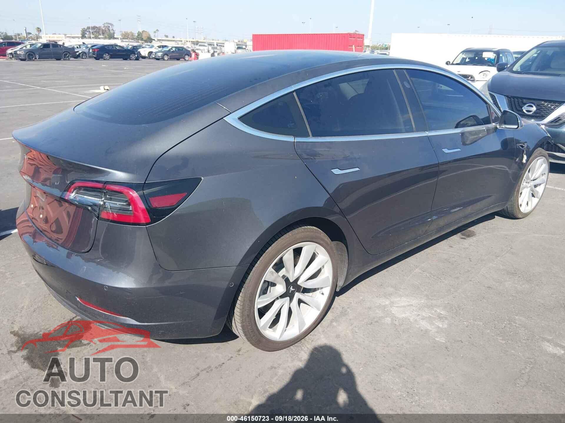 TESLA MODEL 3 2018 - 5YJ3E1EA4JF163419