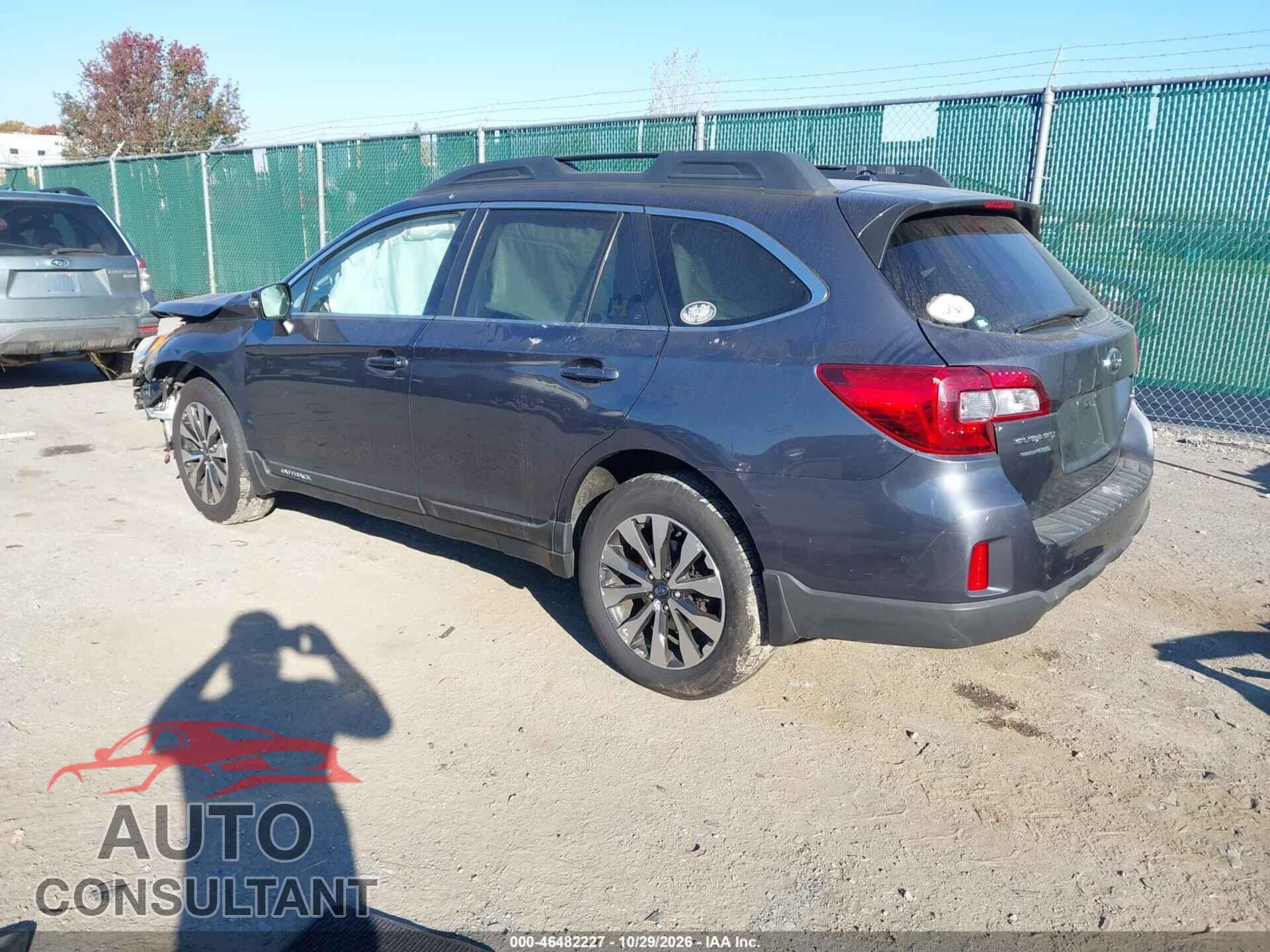 SUBARU OUTBACK 2015 - 4S4BSENC3F3358909