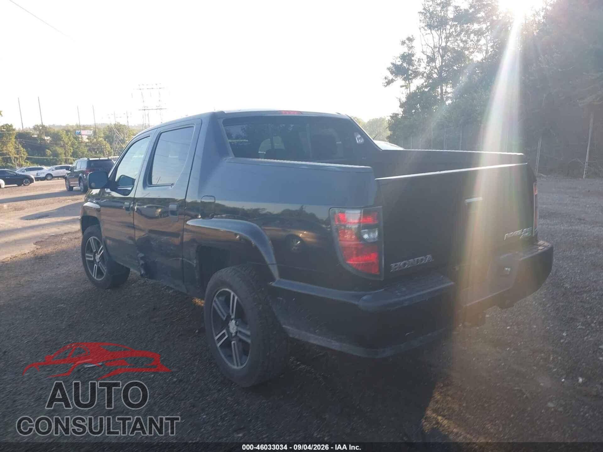 HONDA RIDGELINE 2014 - 5FPYK1F73EB009637