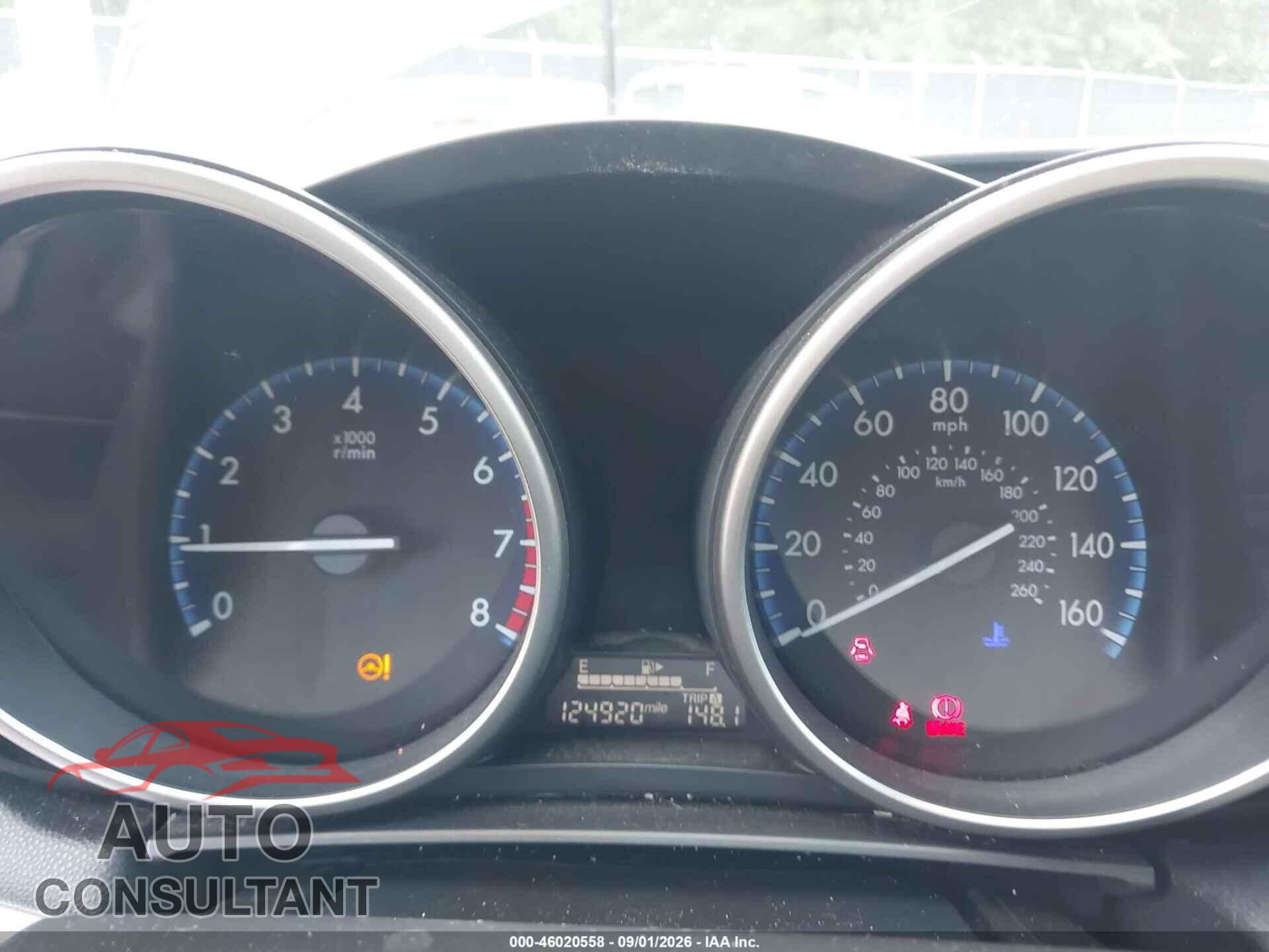 MAZDA MAZDA3 2012 - JM1BL1V71C1684809