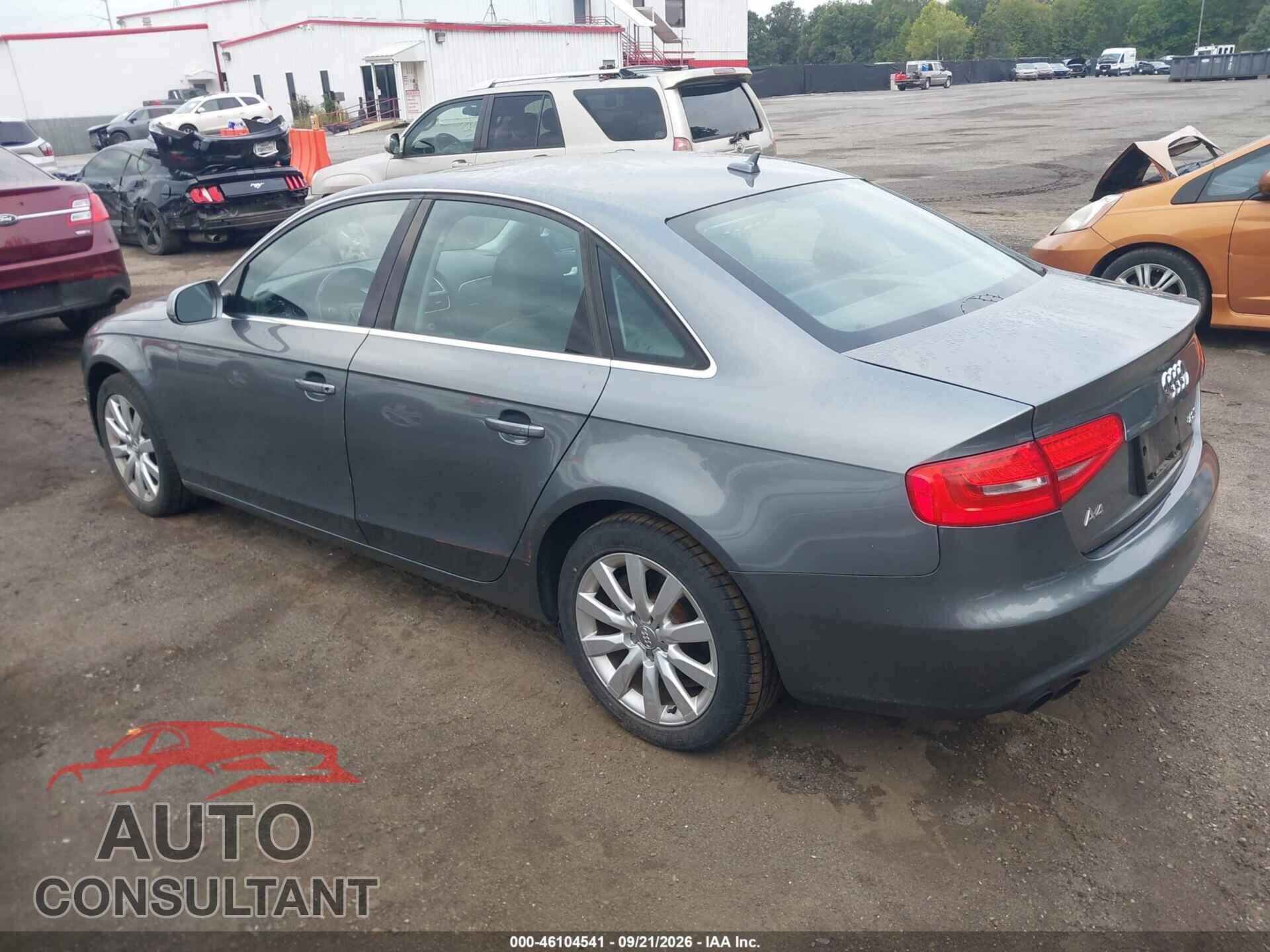 AUDI A4 2013 - WAUBFAFL6DN036585