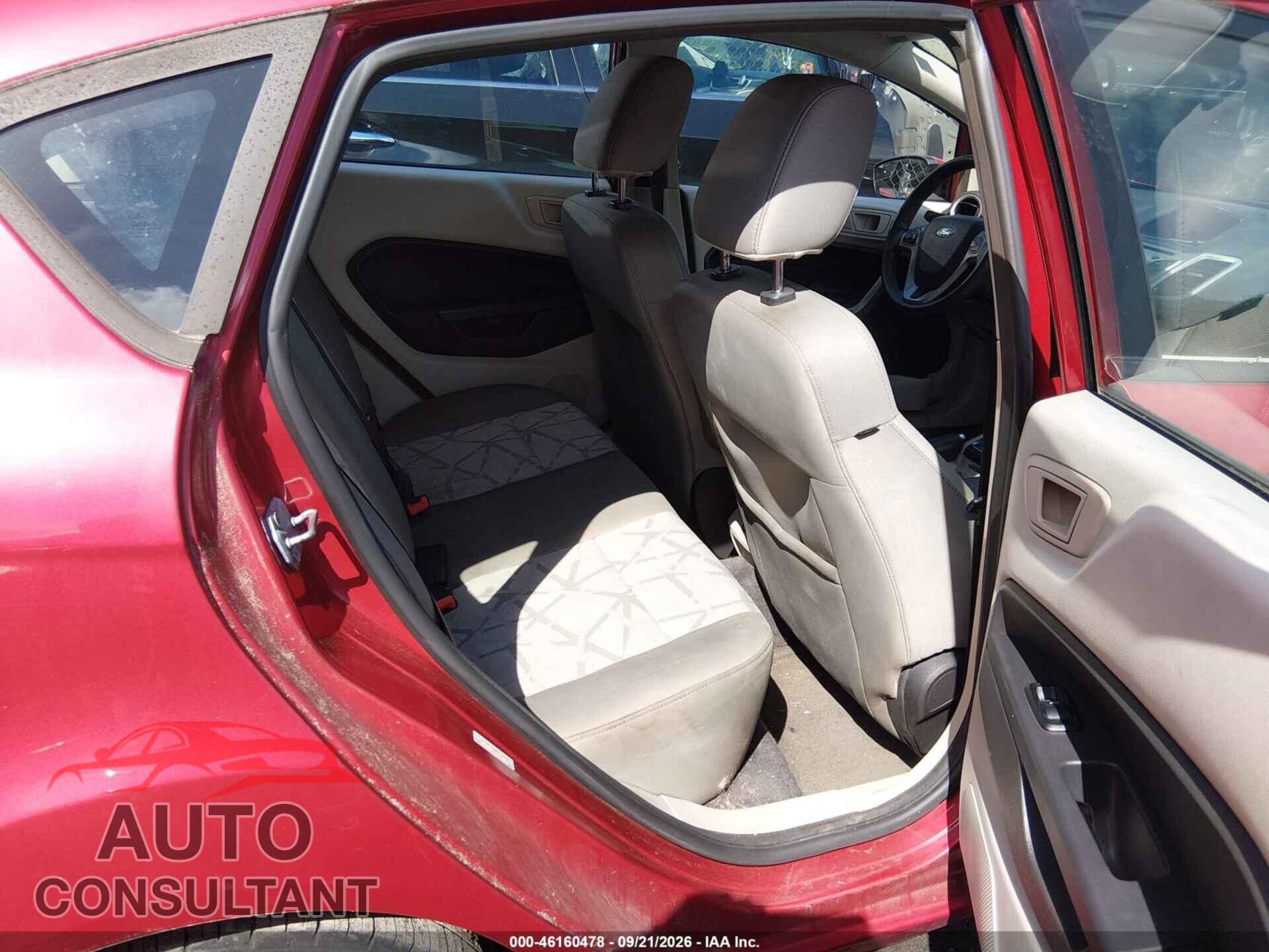 FORD FIESTA 2012 - 3FADP4EJ2CM181857