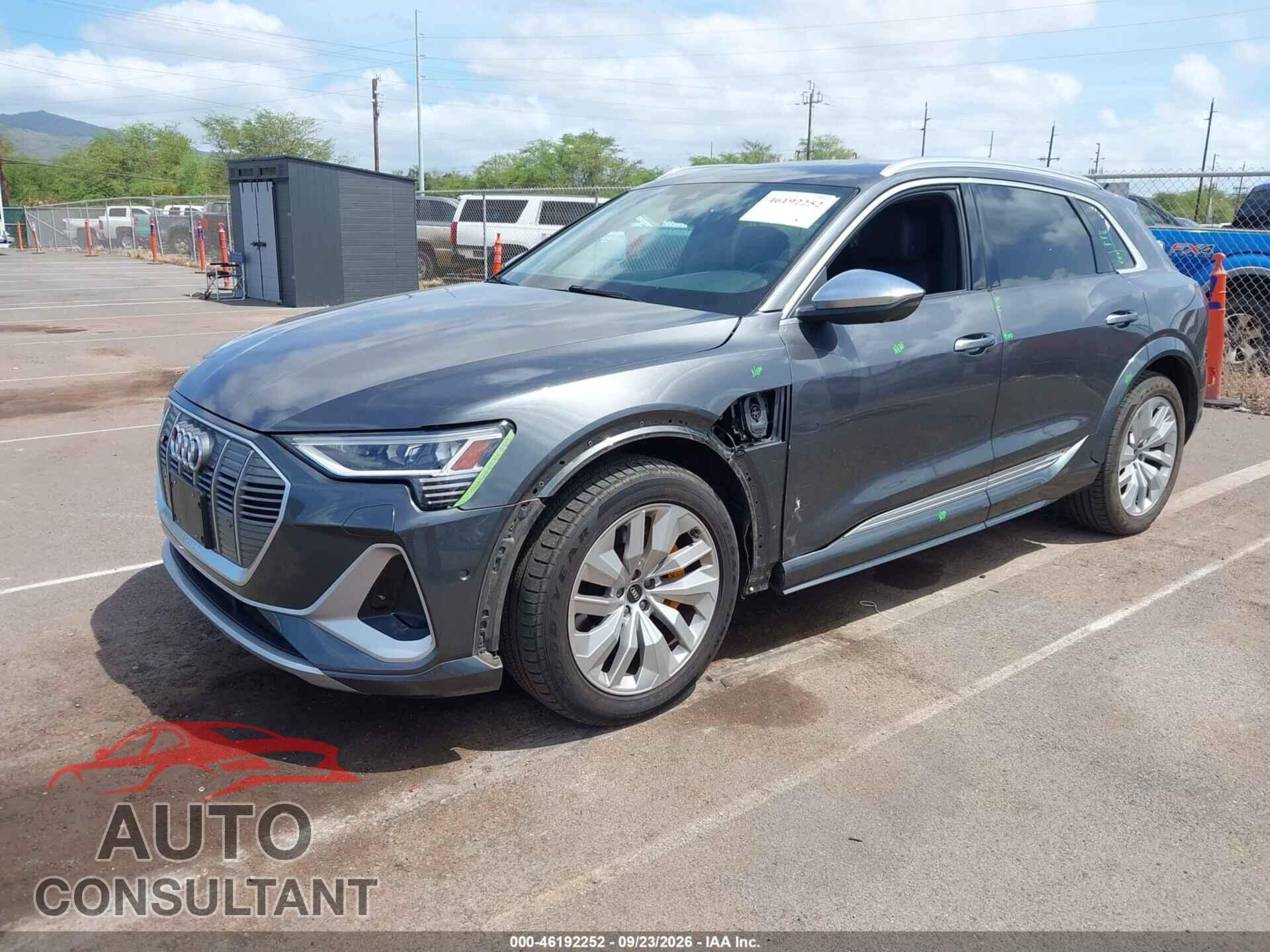 AUDI E-TRON S 2022 - WA1ACBGE3NB035128
