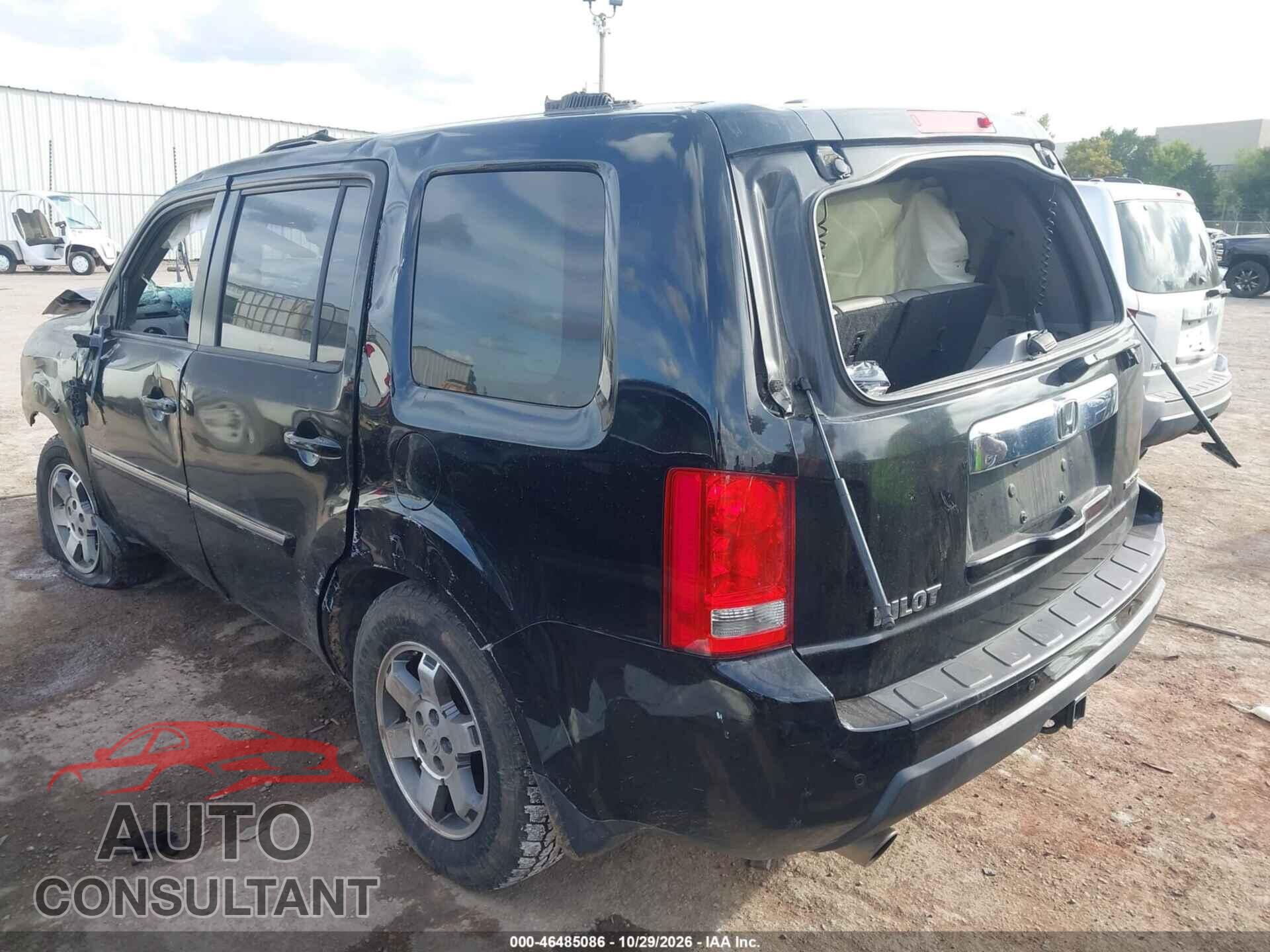 HONDA PILOT 2009 - 5FNYF389X9B023726
