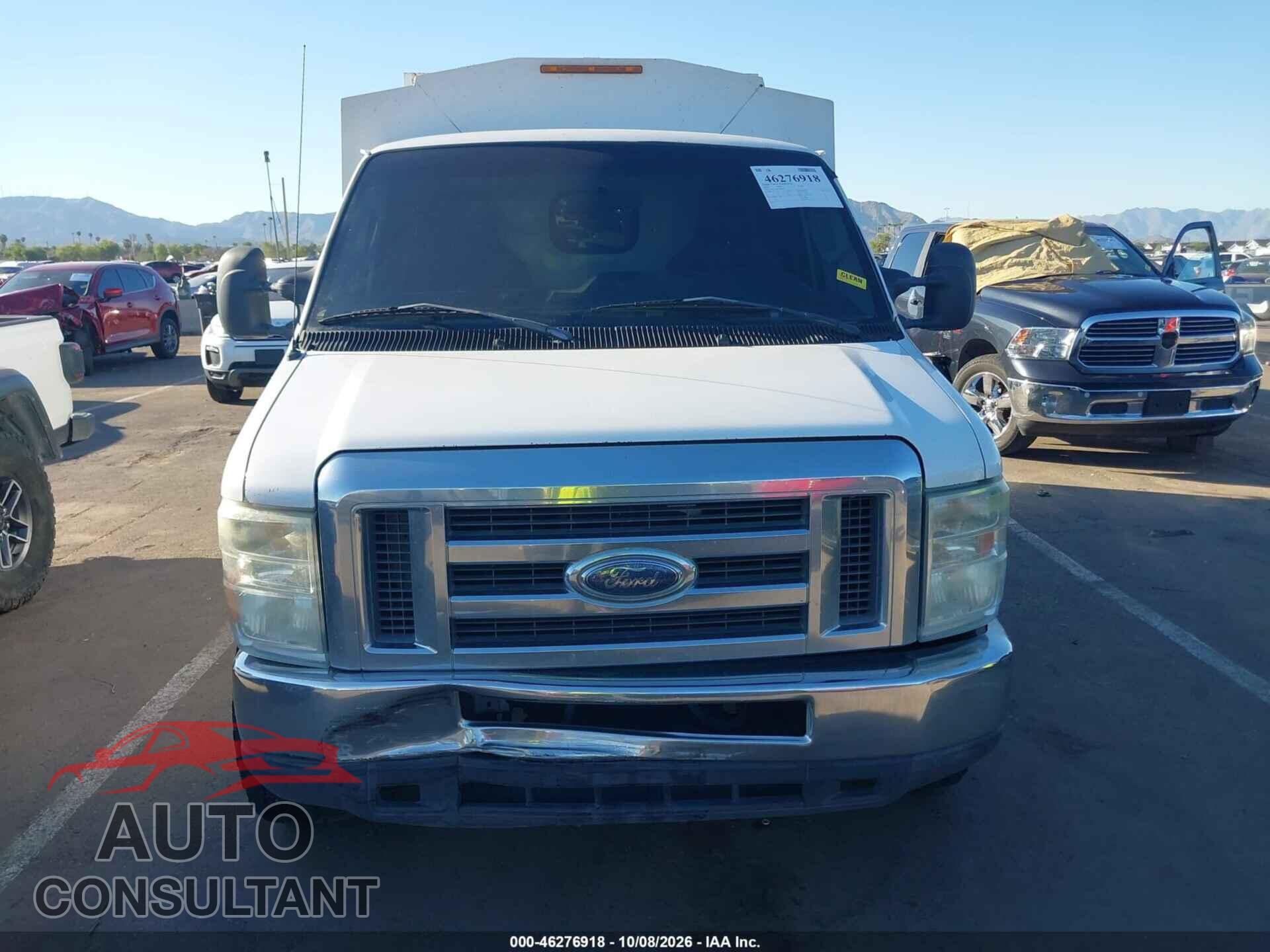 FORD E-350 CUTAWAY 2012 - 1FDSE3FL6CDB29382