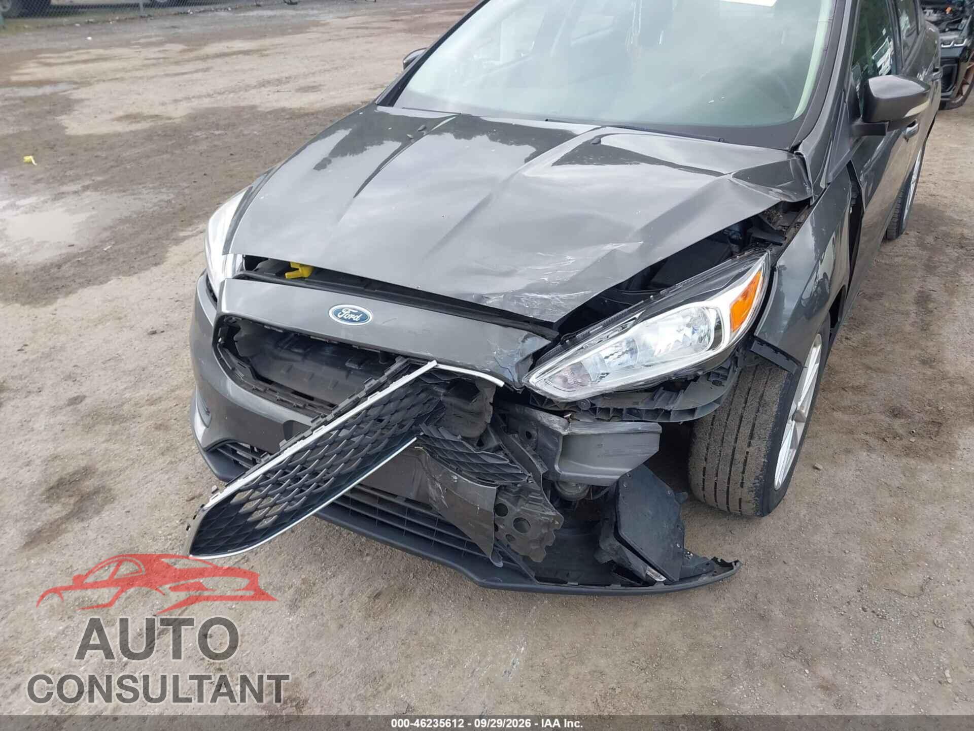 FORD FOCUS 2016 - 1FADP3F25GL341173