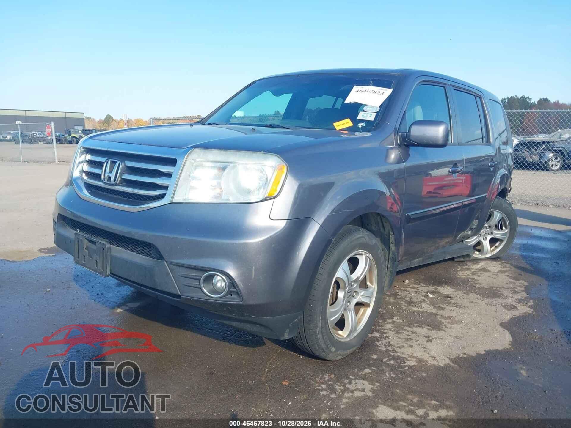 HONDA PILOT 2014 - 5FNYF4H41EB009492