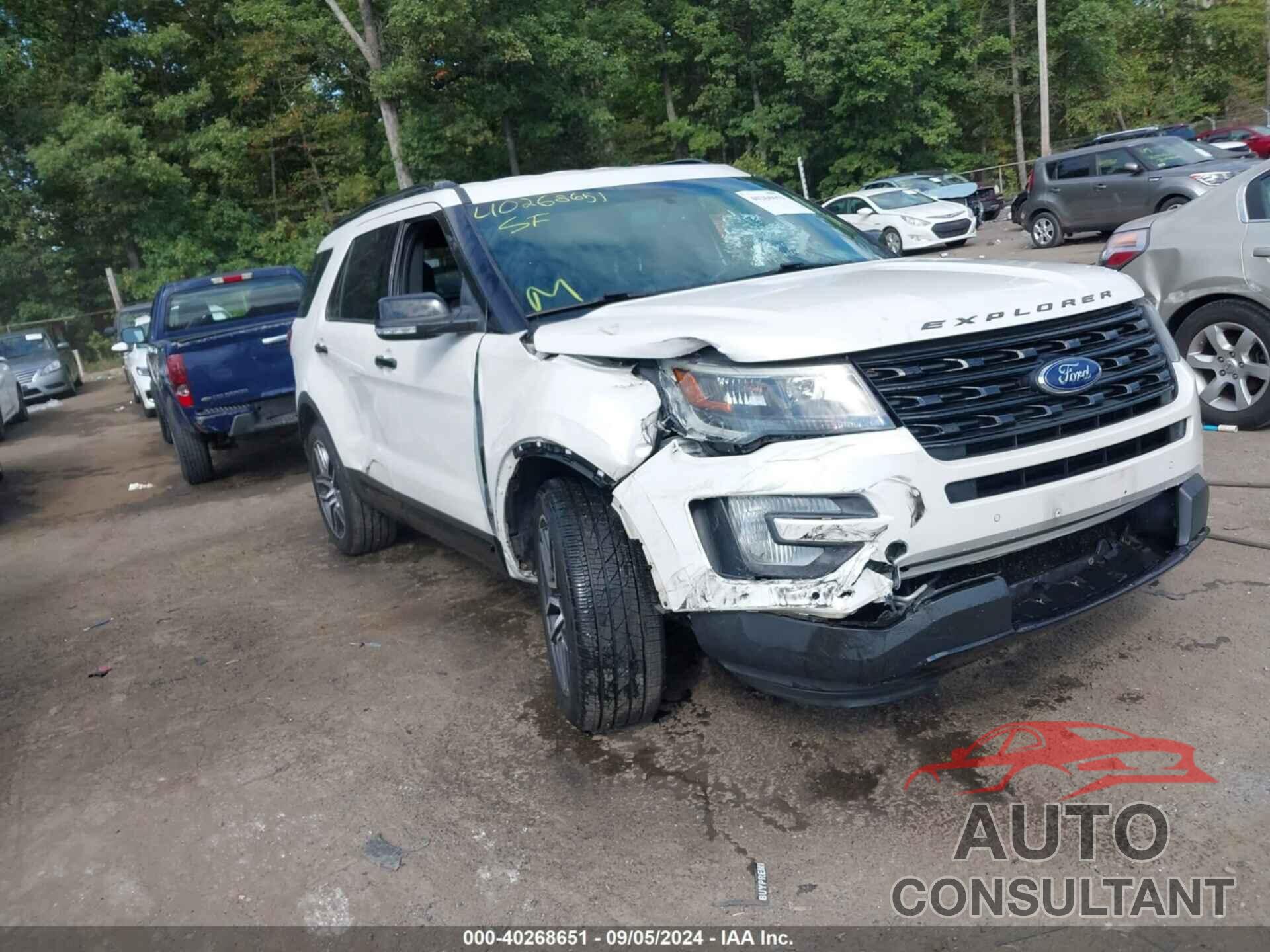 FORD EXPLORER 2017 - 1FM5K8GTXHGA91694