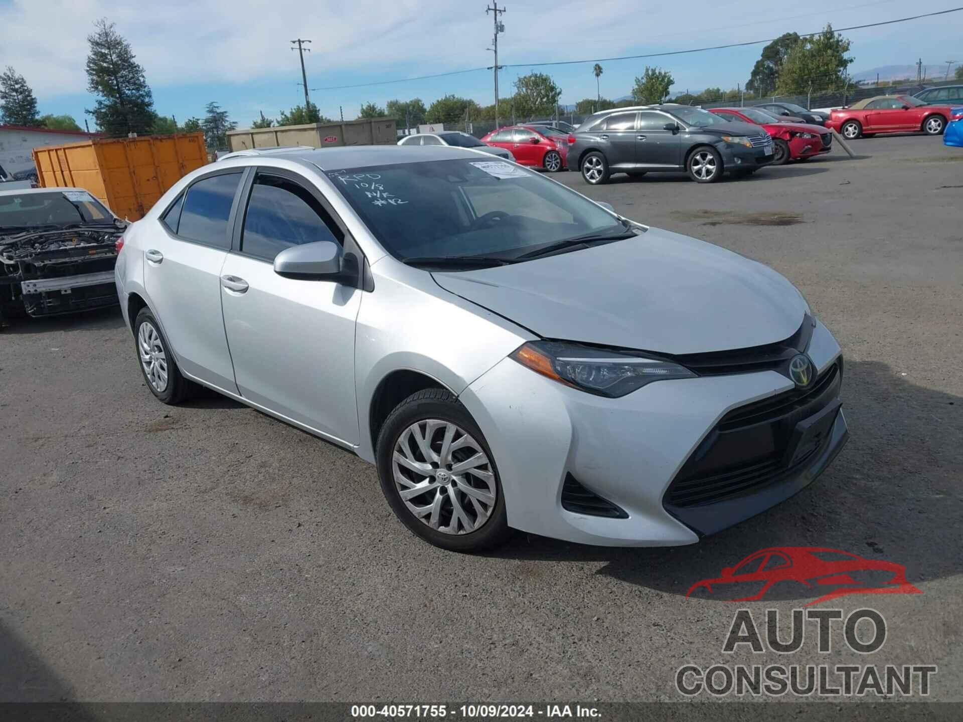 TOYOTA COROLLA 2019 - 5YFBURHE2KP869824