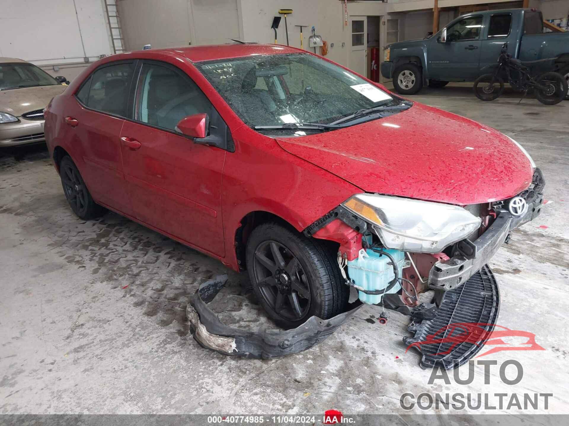 TOYOTA COROLLA 2014 - 5YFBURHEXEP148820