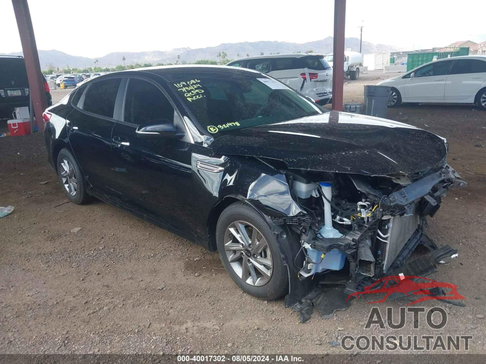 KIA OPTIMA 2019 - 5XXGT4L36KG321478