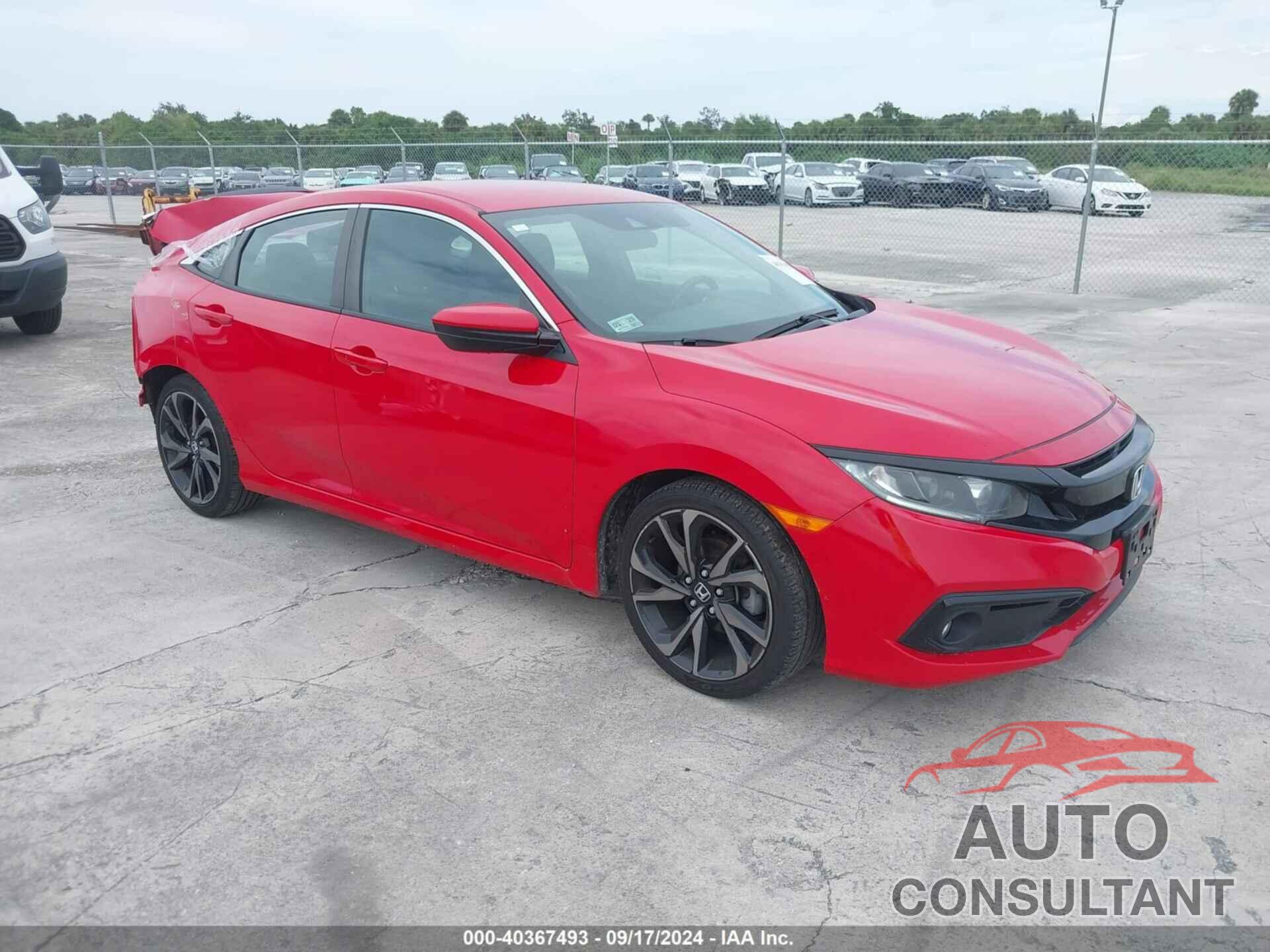 HONDA CIVIC 2020 - 2HGFC2F82LH518204