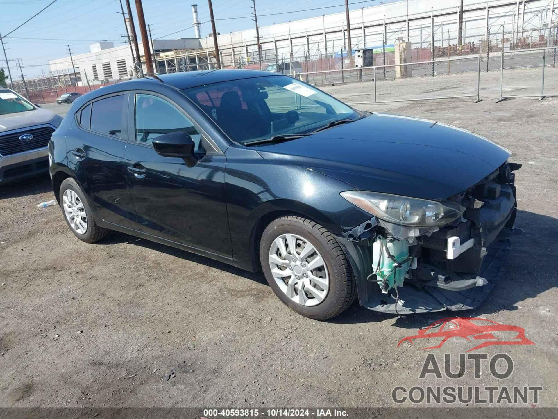 MAZDA MAZDA3 2016 - JM1BM1J7XG1344034