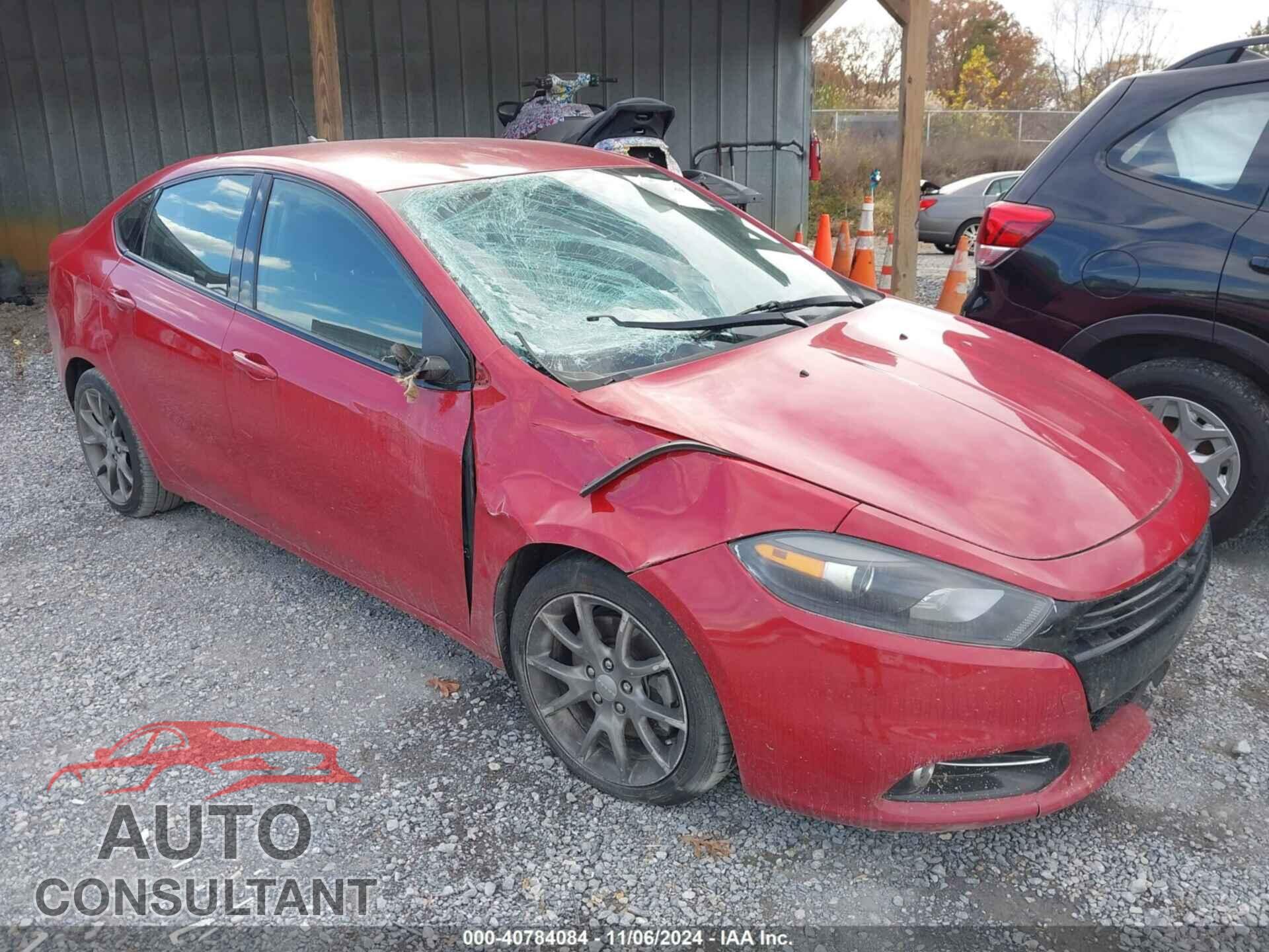 DODGE DART 2014 - 1C3CDFBB0ED926275