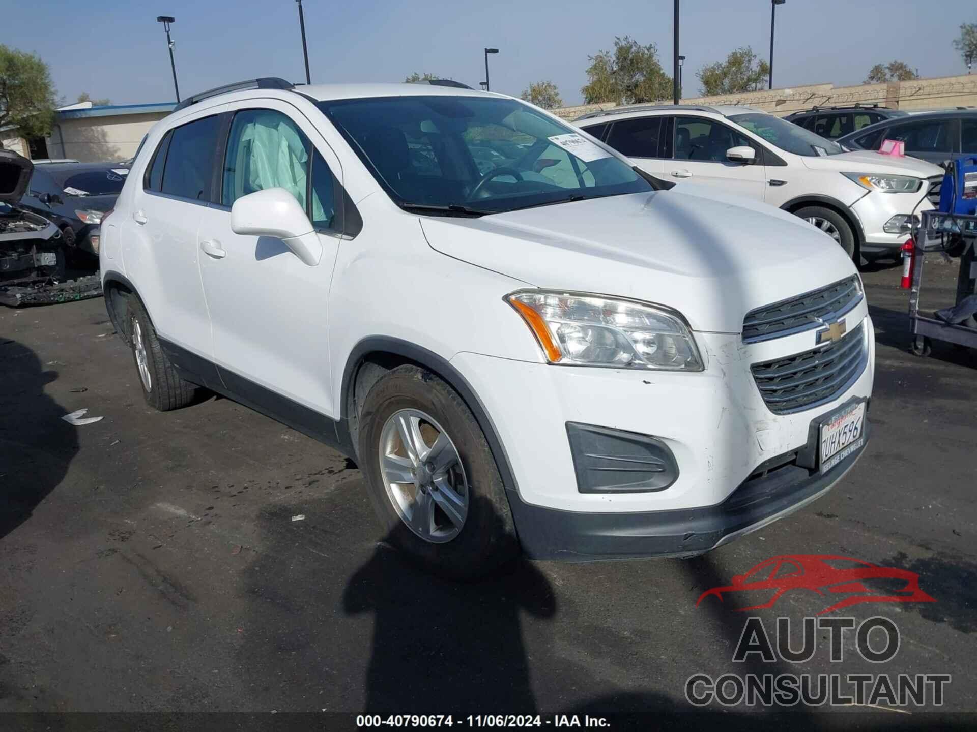 CHEVROLET TRAX 2016 - 3GNCJLSB5GL265527