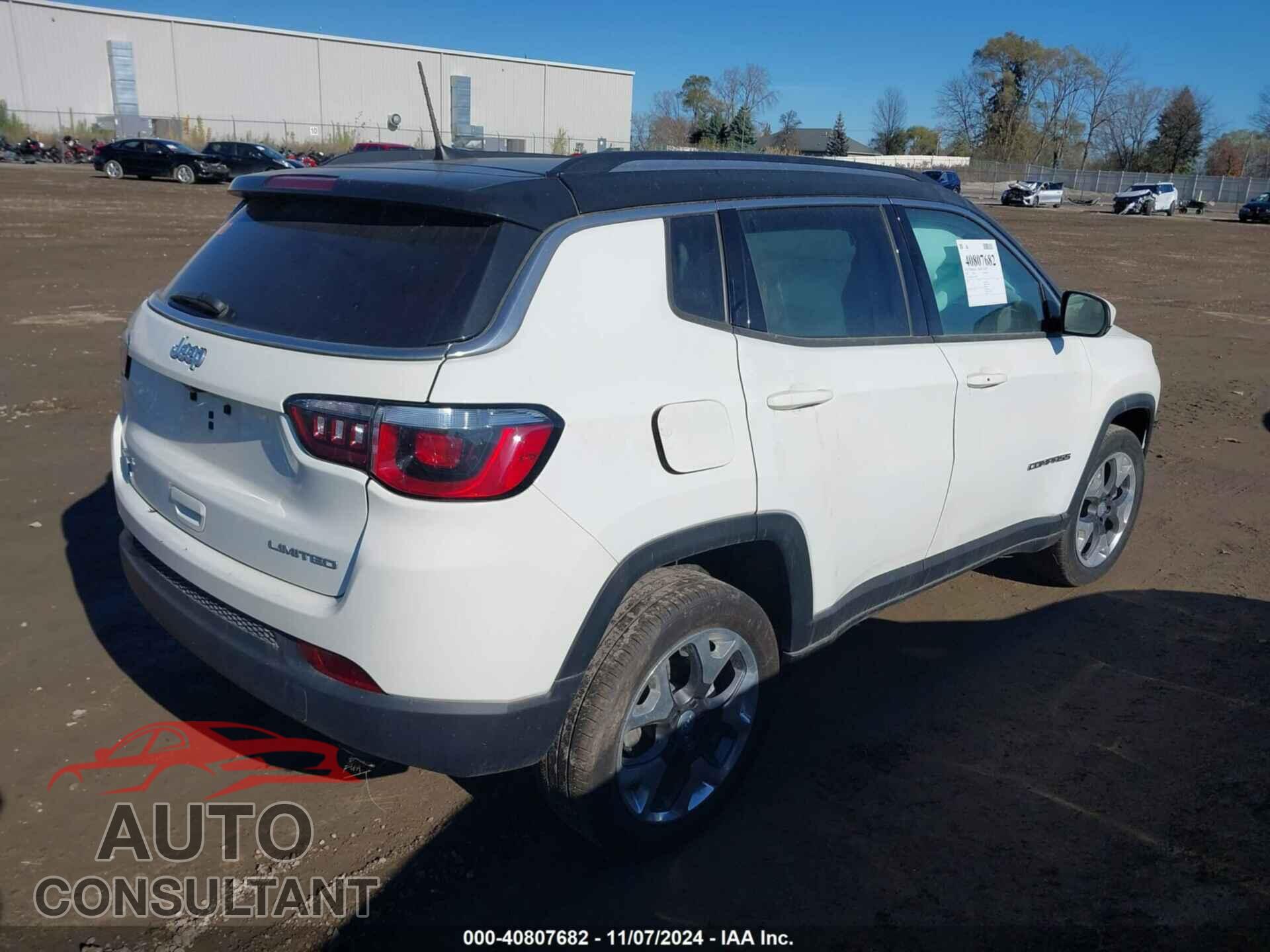 JEEP COMPASS 2019 - 3C4NJDCBXKT826707