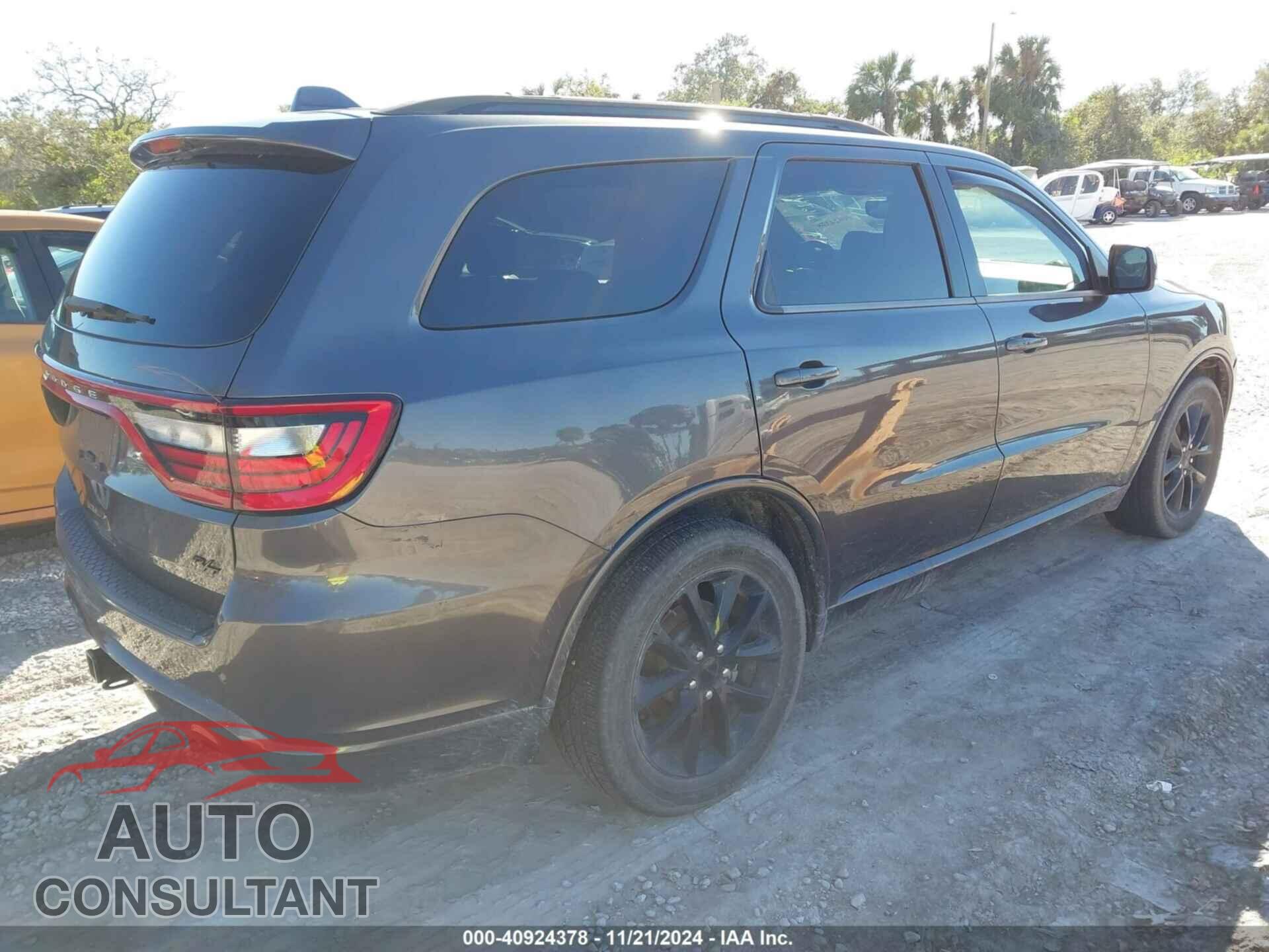 DODGE DURANGO 2017 - 1C4SDHCT3HC619087