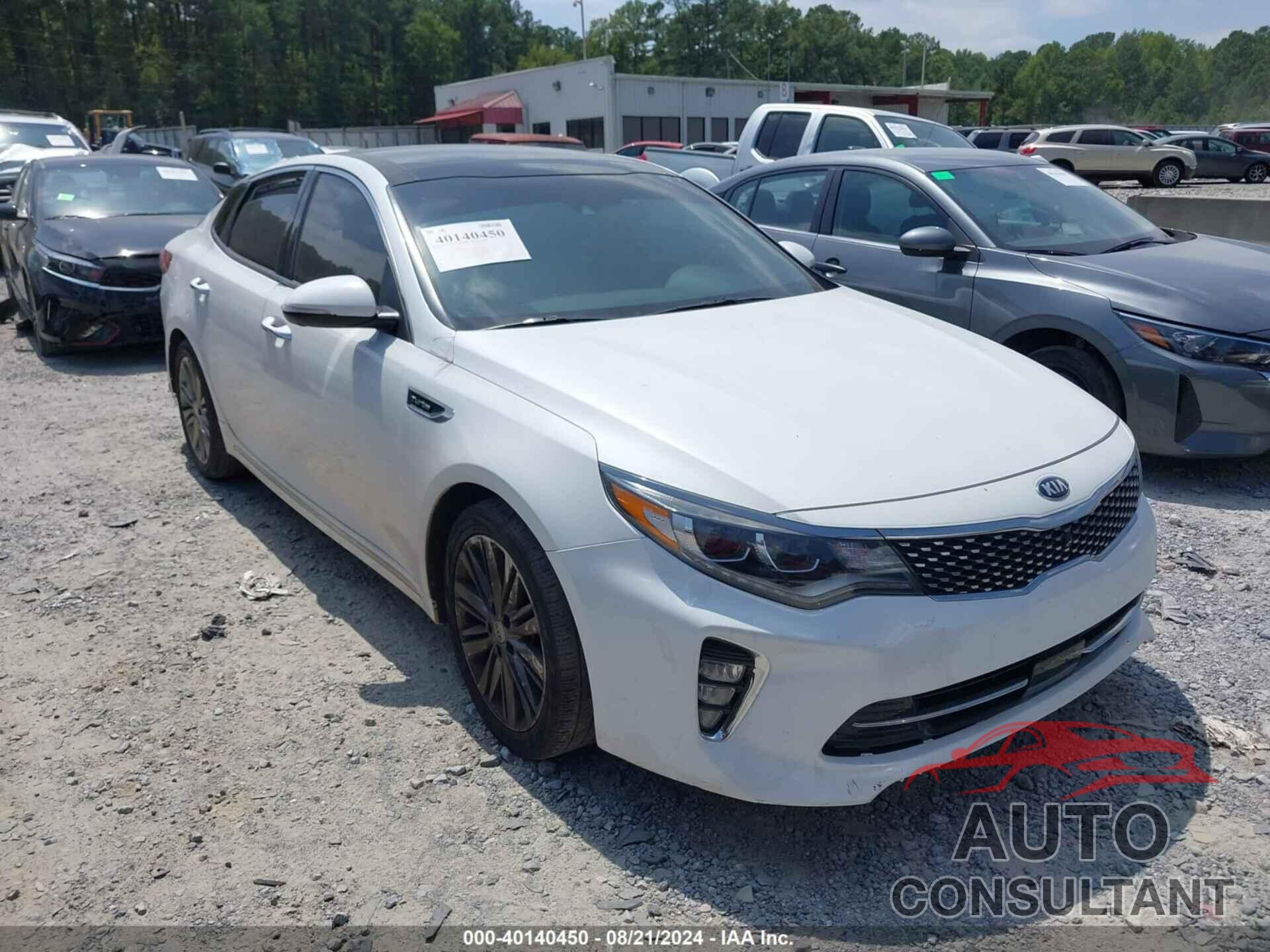 KIA OPTIMA 2018 - 5XXGV4L24JG248109