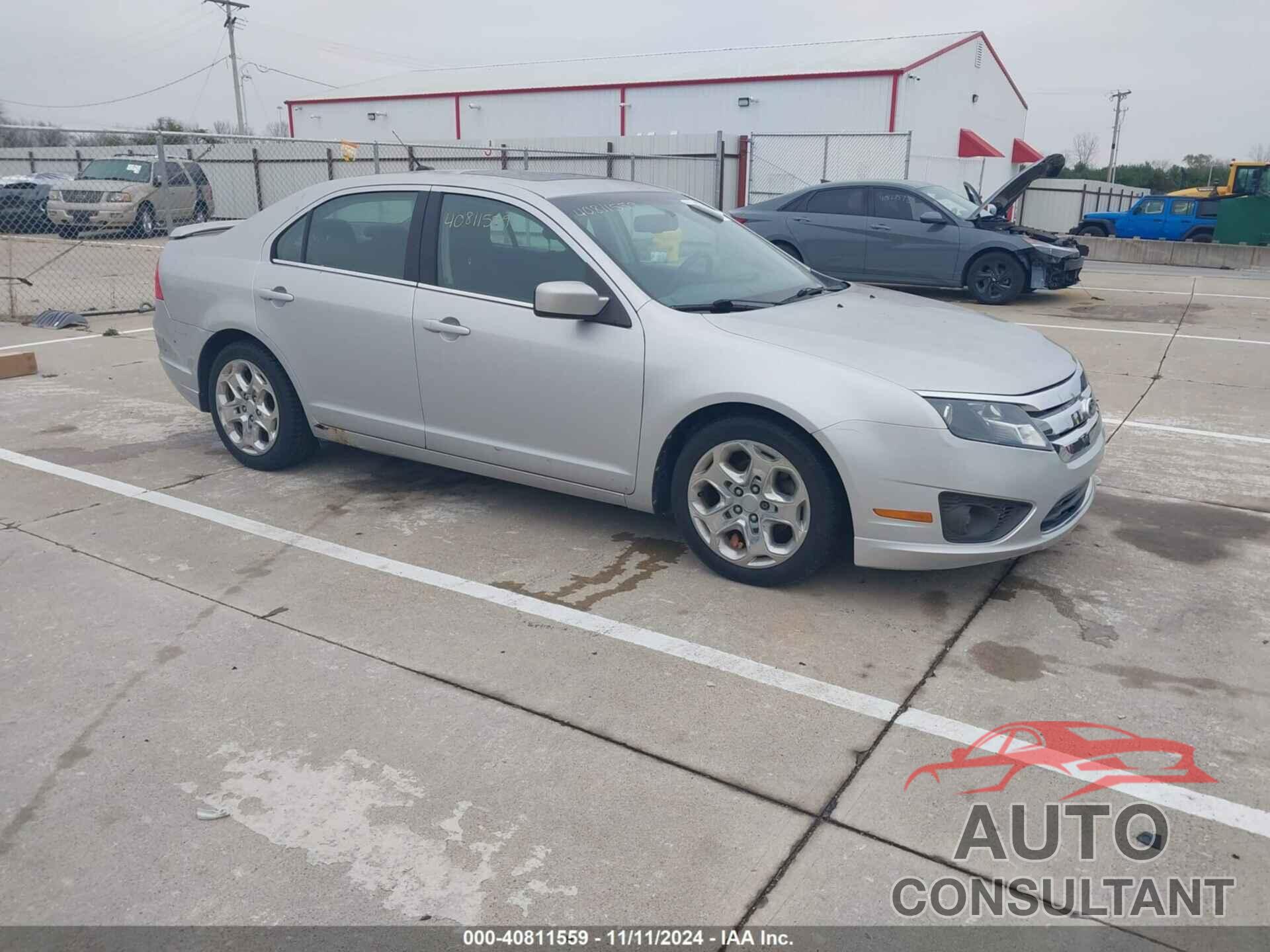 FORD FUSION 2010 - 3FAHP0HA6AR383977