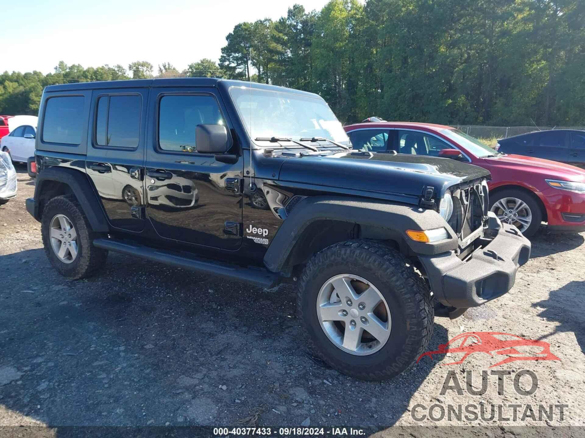 JEEP WRANGLER UNLIMITED 2018 - 1C4HJXDGXJW110293