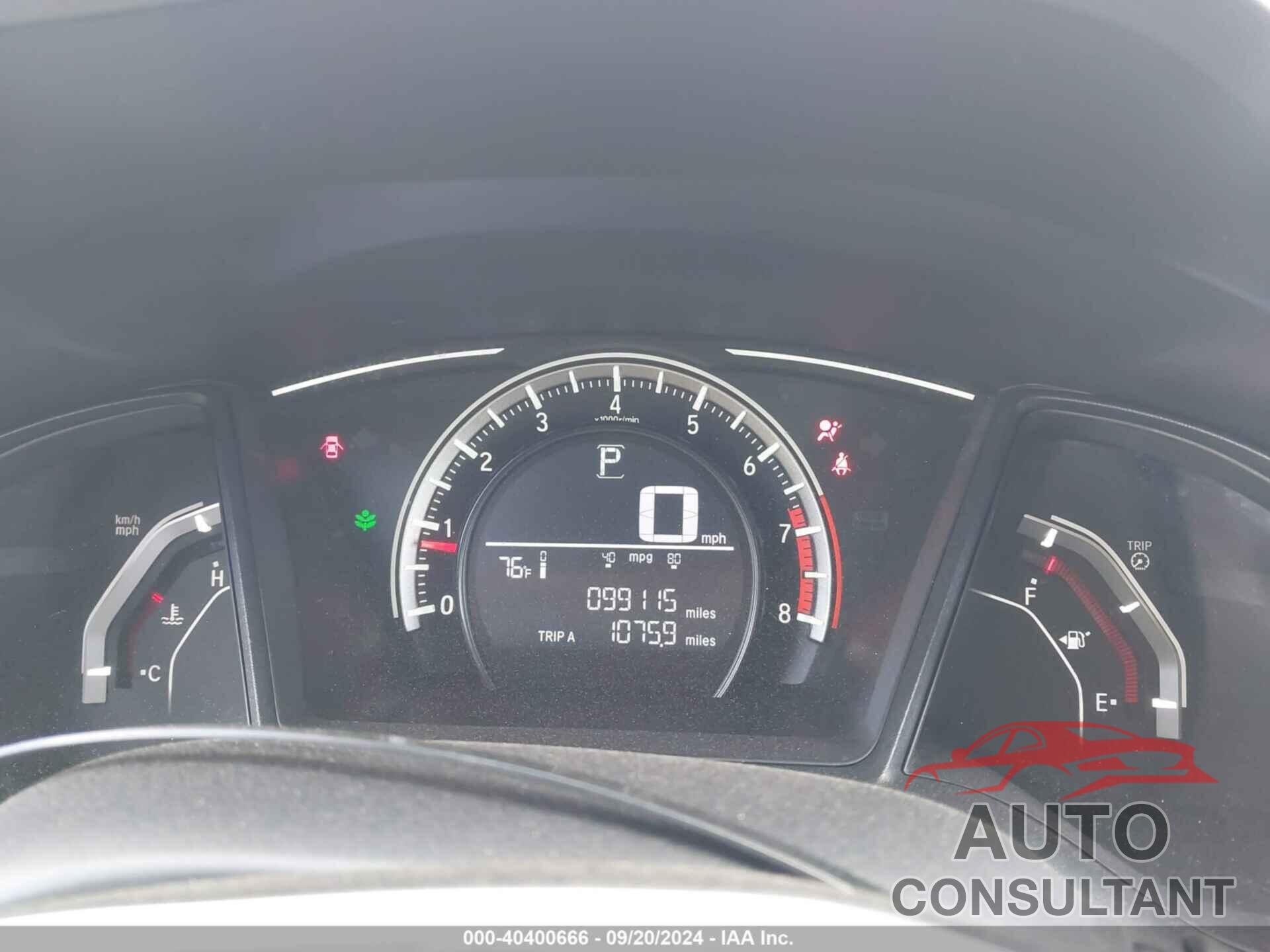 HONDA CIVIC 2018 - 2HGFC2F5XJH542771