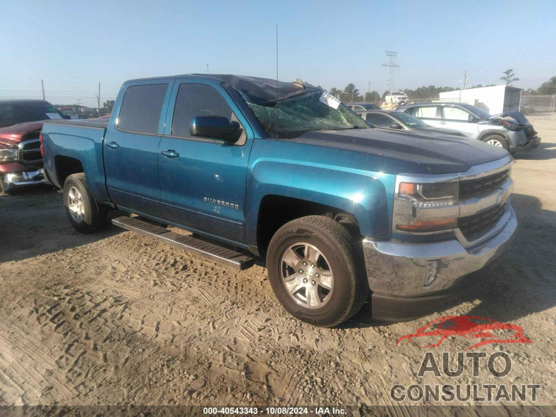 CHEVROLET SILVERADO 2018 - 3GCPCRECXJG222751