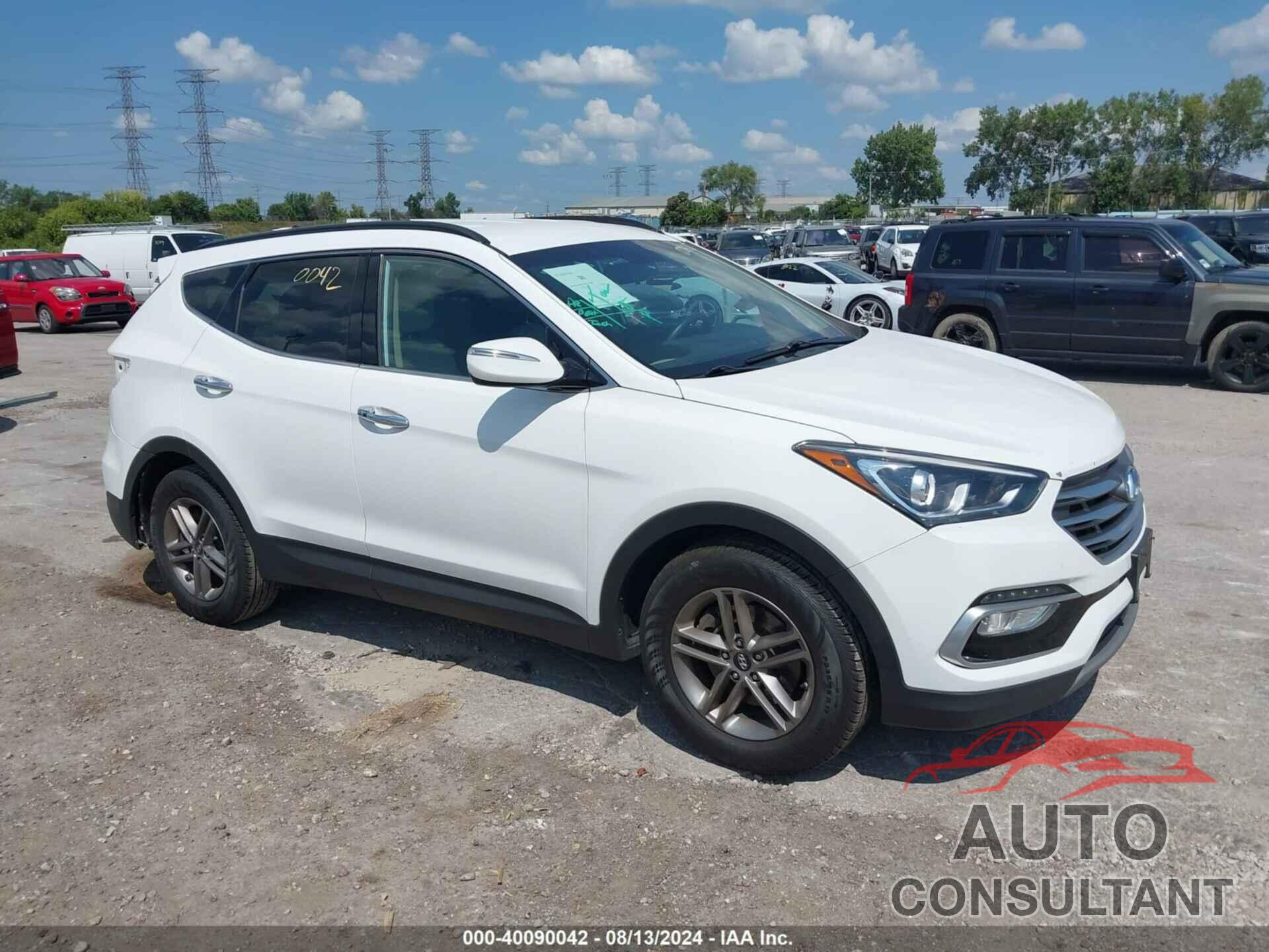 HYUNDAI SANTA FE SPORT 2018 - 5NMZU3LB4JH096193