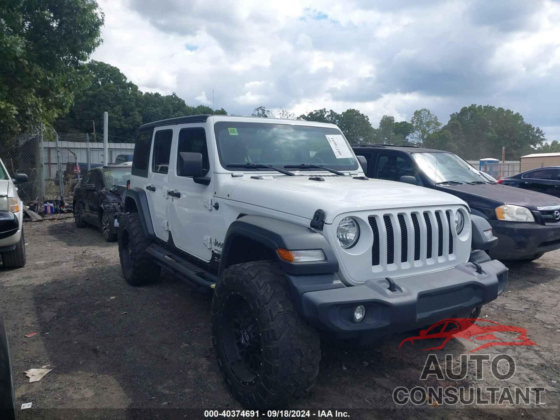 JEEP WRANGLER UNLIMITED 2020 - 1C4HJXDG8LW240964