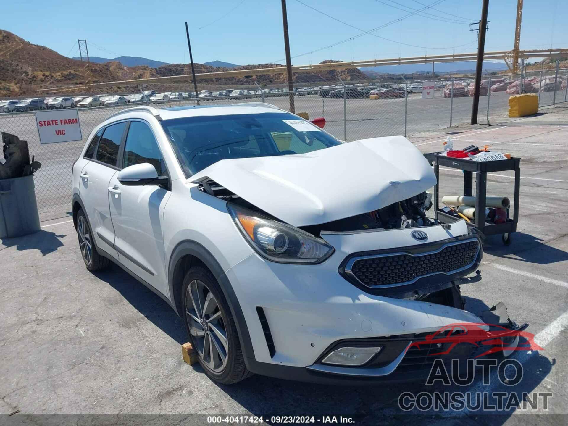 KIA NIRO 2017 - KNDCE3LC5H5038246