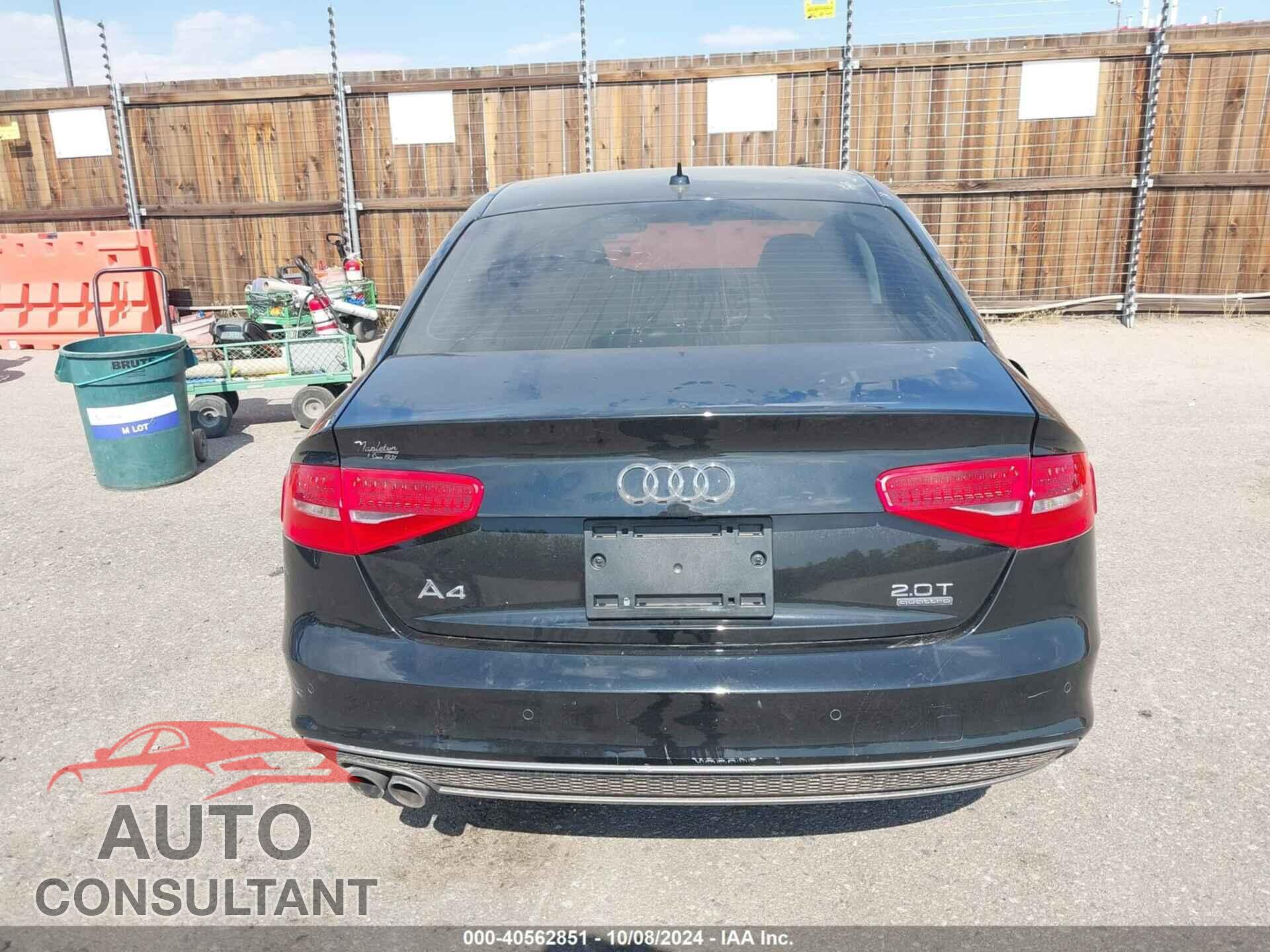 AUDI A4 2016 - WAUFFAFL7GN004606