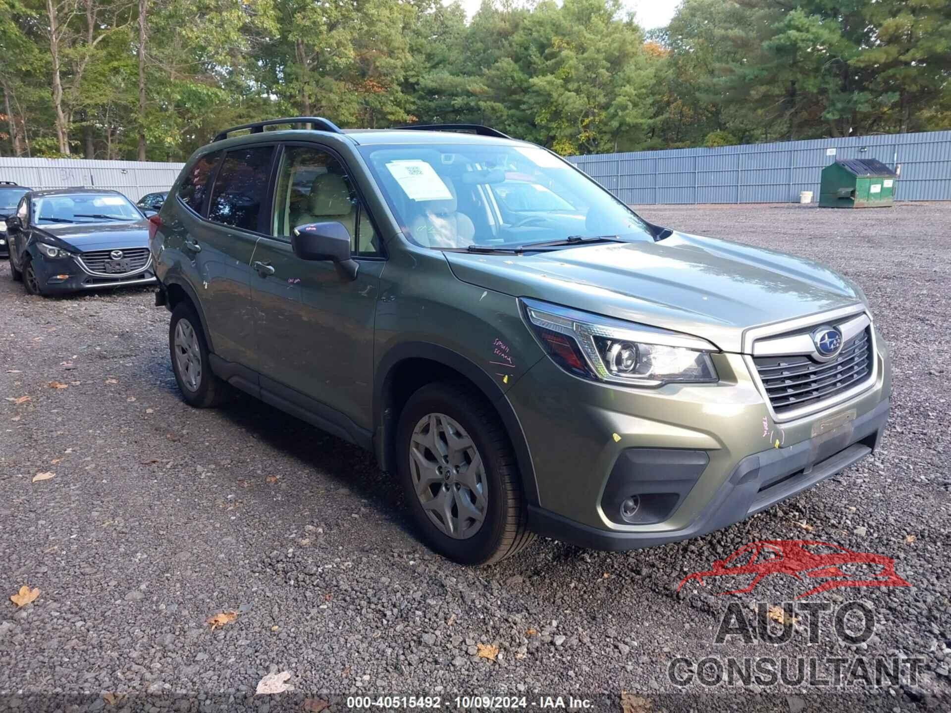 SUBARU FORESTER 2019 - JF2SKACC0KH474146