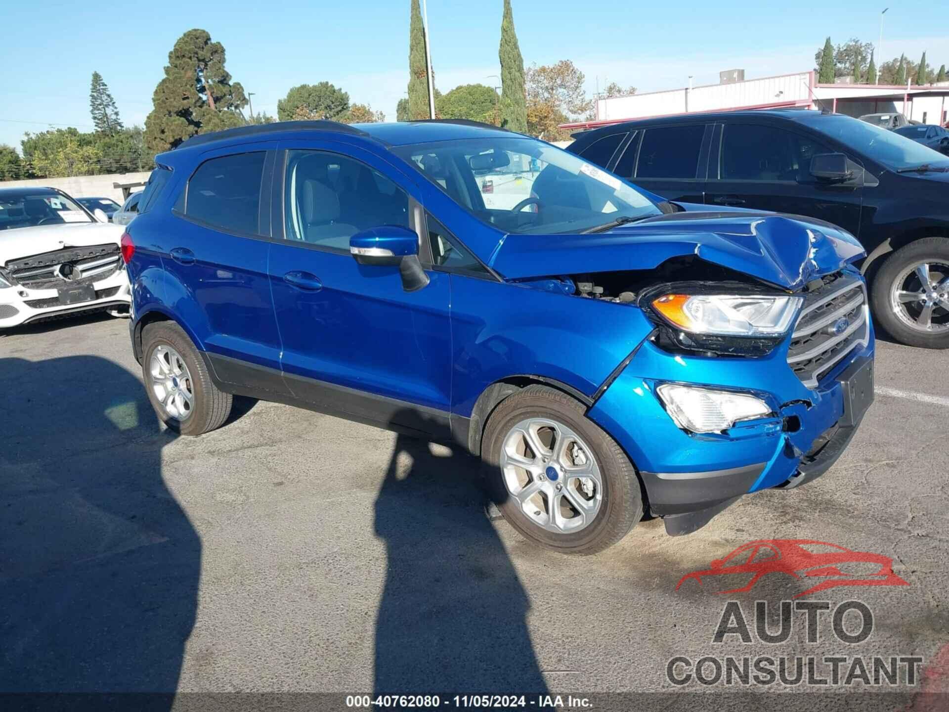 FORD ECOSPORT 2020 - MAJ3S2GE8LC390696