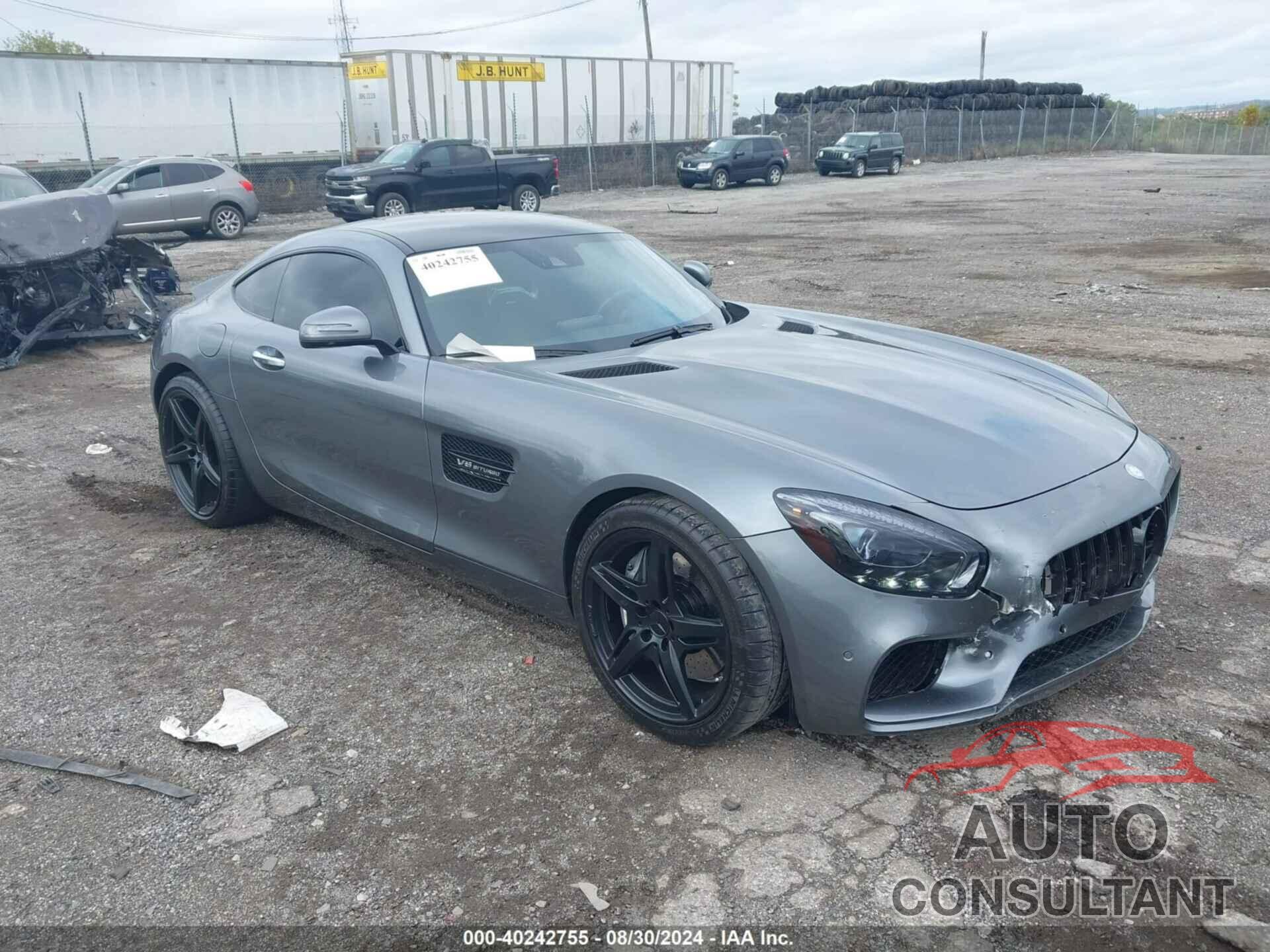 MERCEDES-BENZ AMG GT 2017 - WDDYJ7HA9HA011158