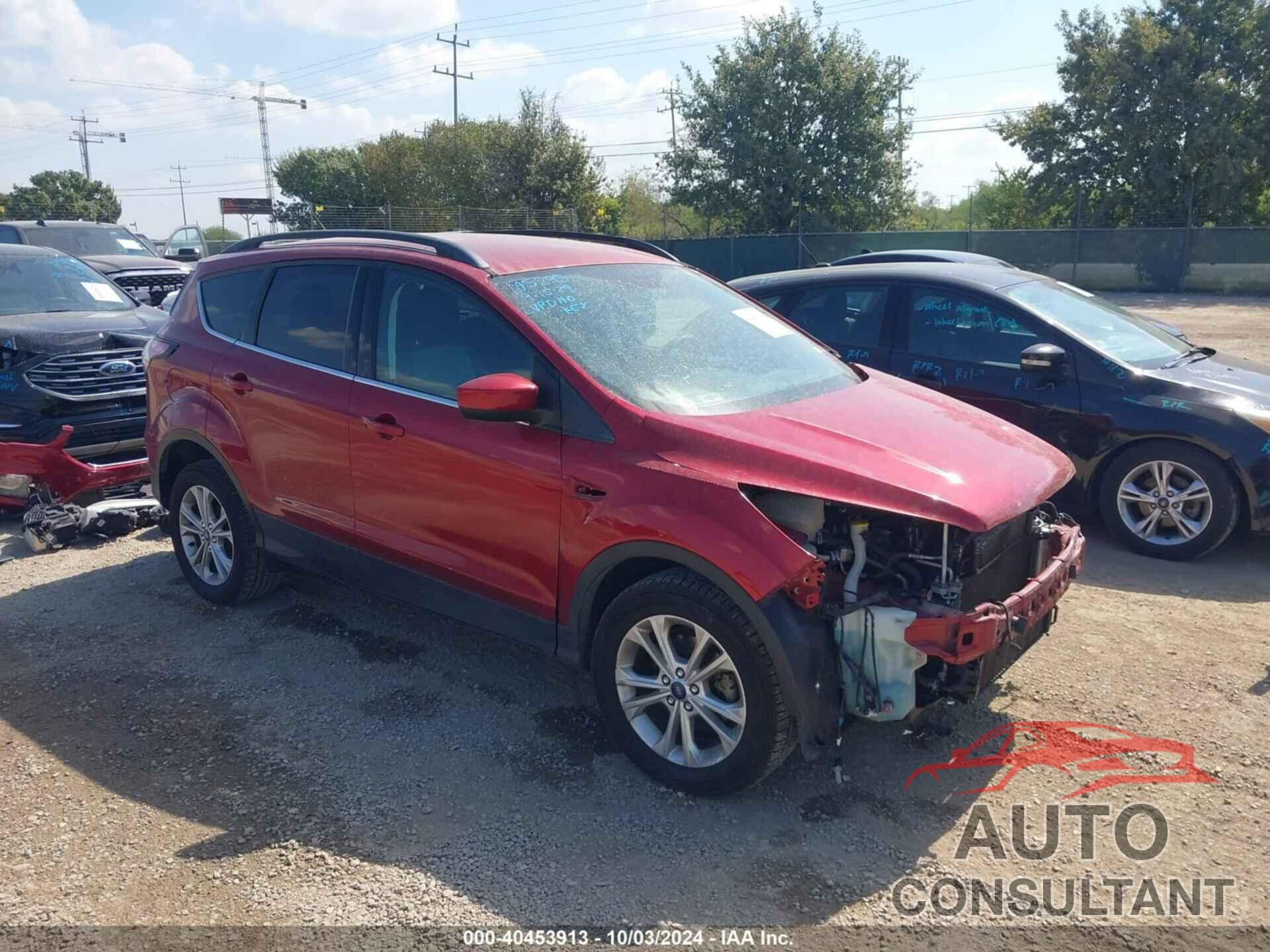 FORD ESCAPE 2018 - 1FMCU0GD9JUB04972