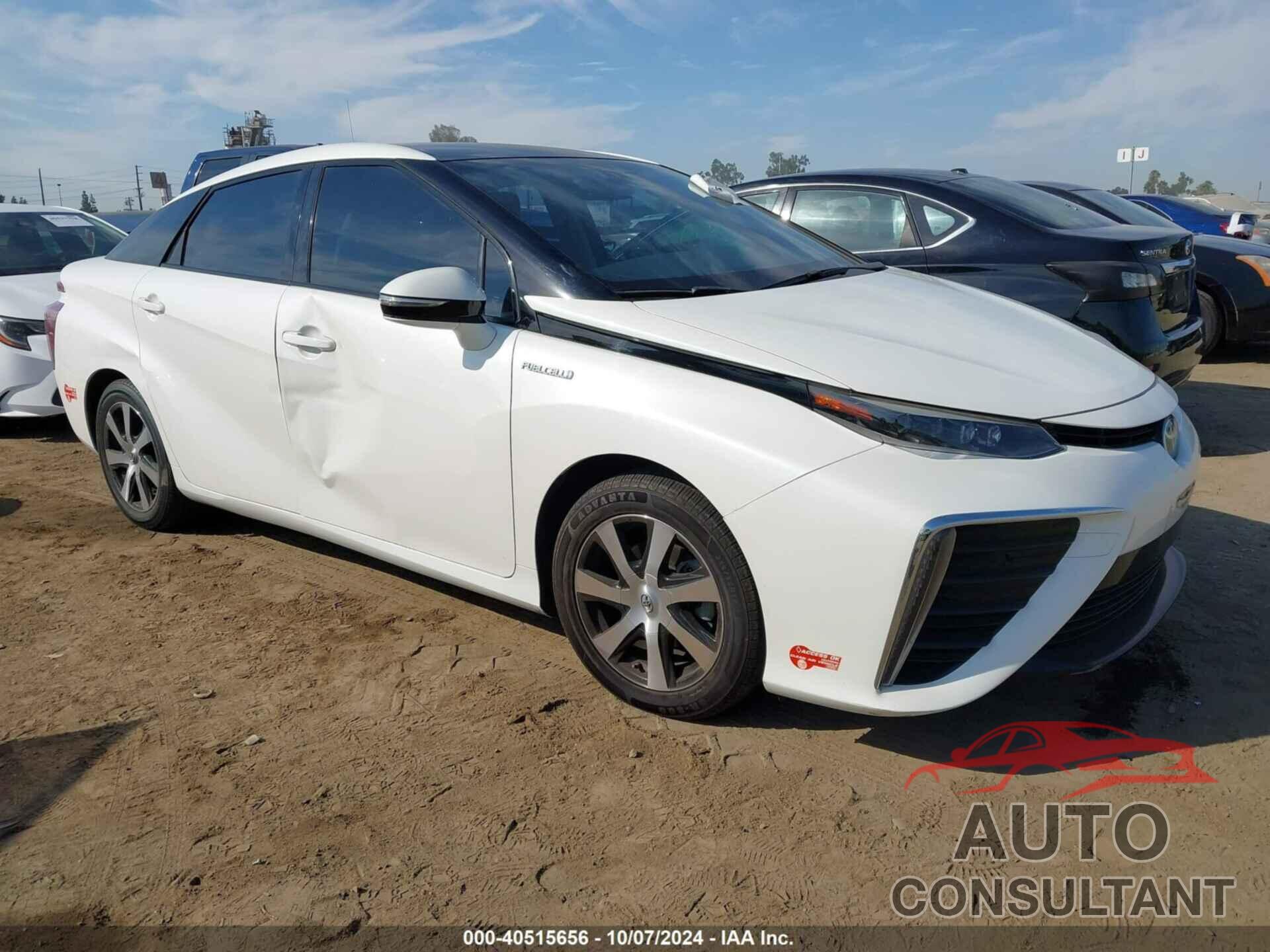 TOYOTA MIRAI 2017 - JTDBVRBD0HA003257