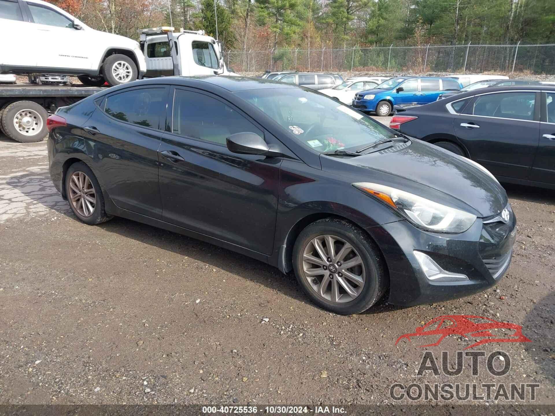 HYUNDAI ELANTRA 2016 - 5NPDH4AE3GH654676