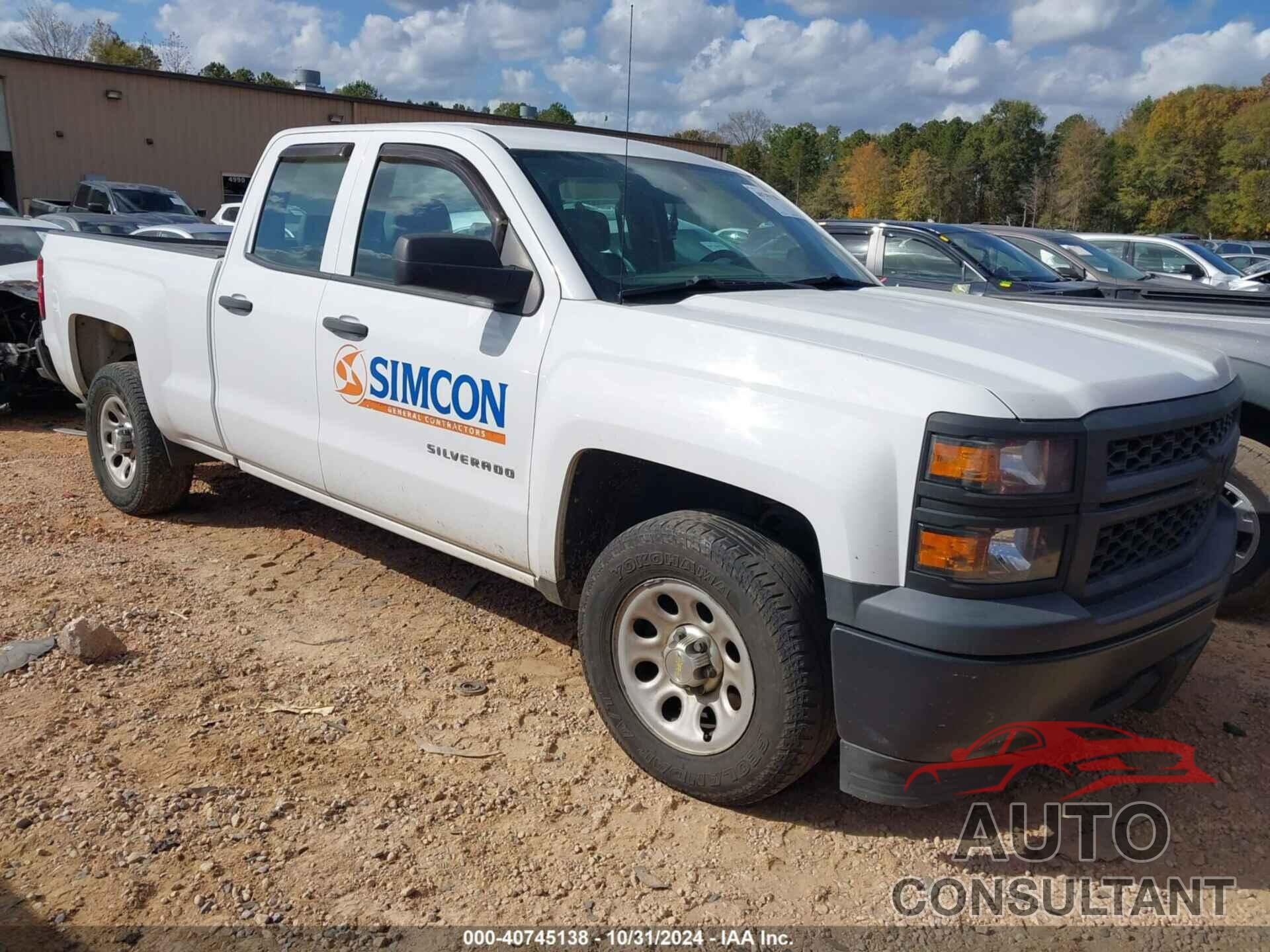 CHEVROLET SILVERADO 1500 2015 - 1GCRCPEH9FZ426408